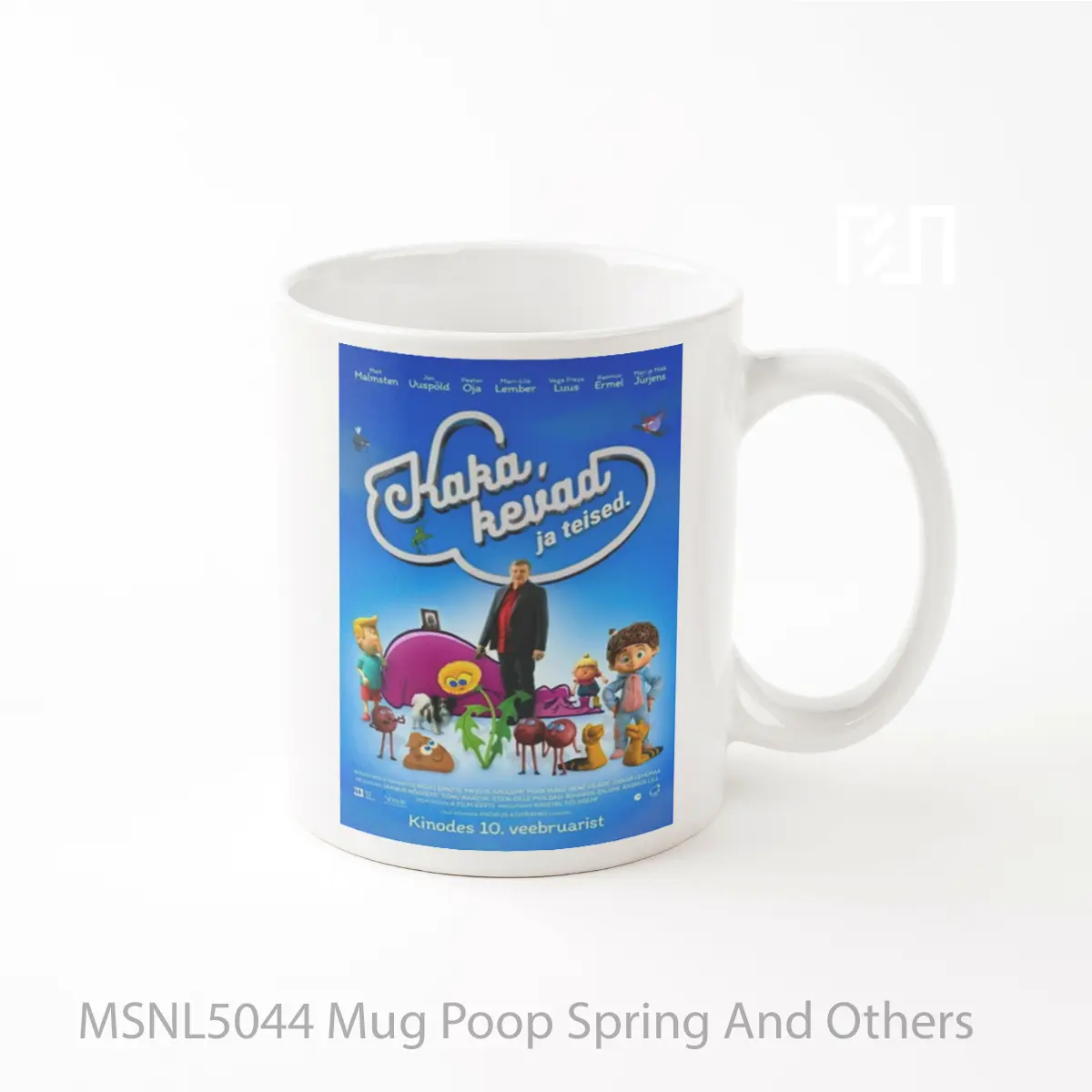 Mug Poop Spring And Others Gelas Keramik Tema Film MSNL5044