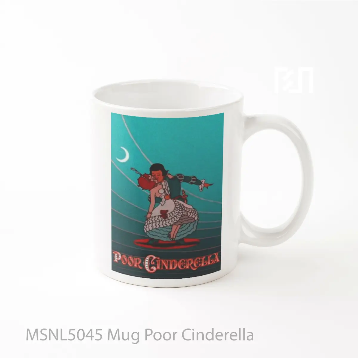 Mug Poor Cinderella Gelas Keramik Tema Film MSNL5045