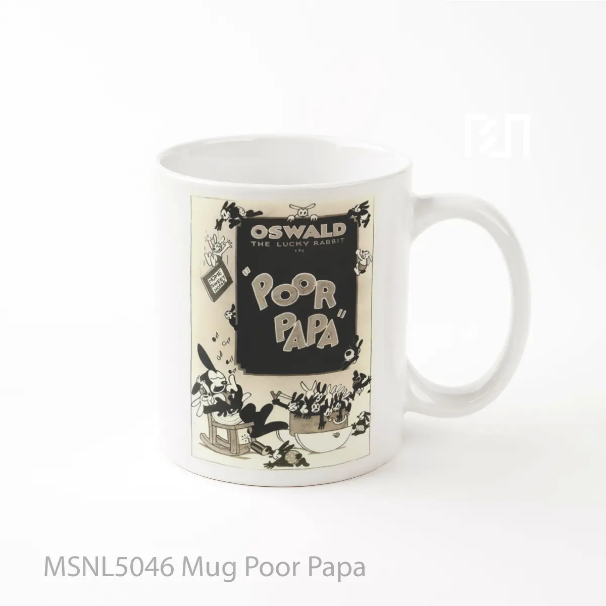Mug Poor Papa Gelas Keramik Tema Film MSNL5046