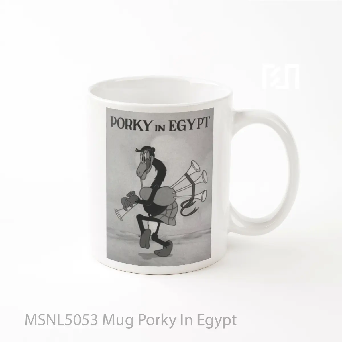 Mug Porky In Egypt Gelas Keramik Tema Film MSNL5053