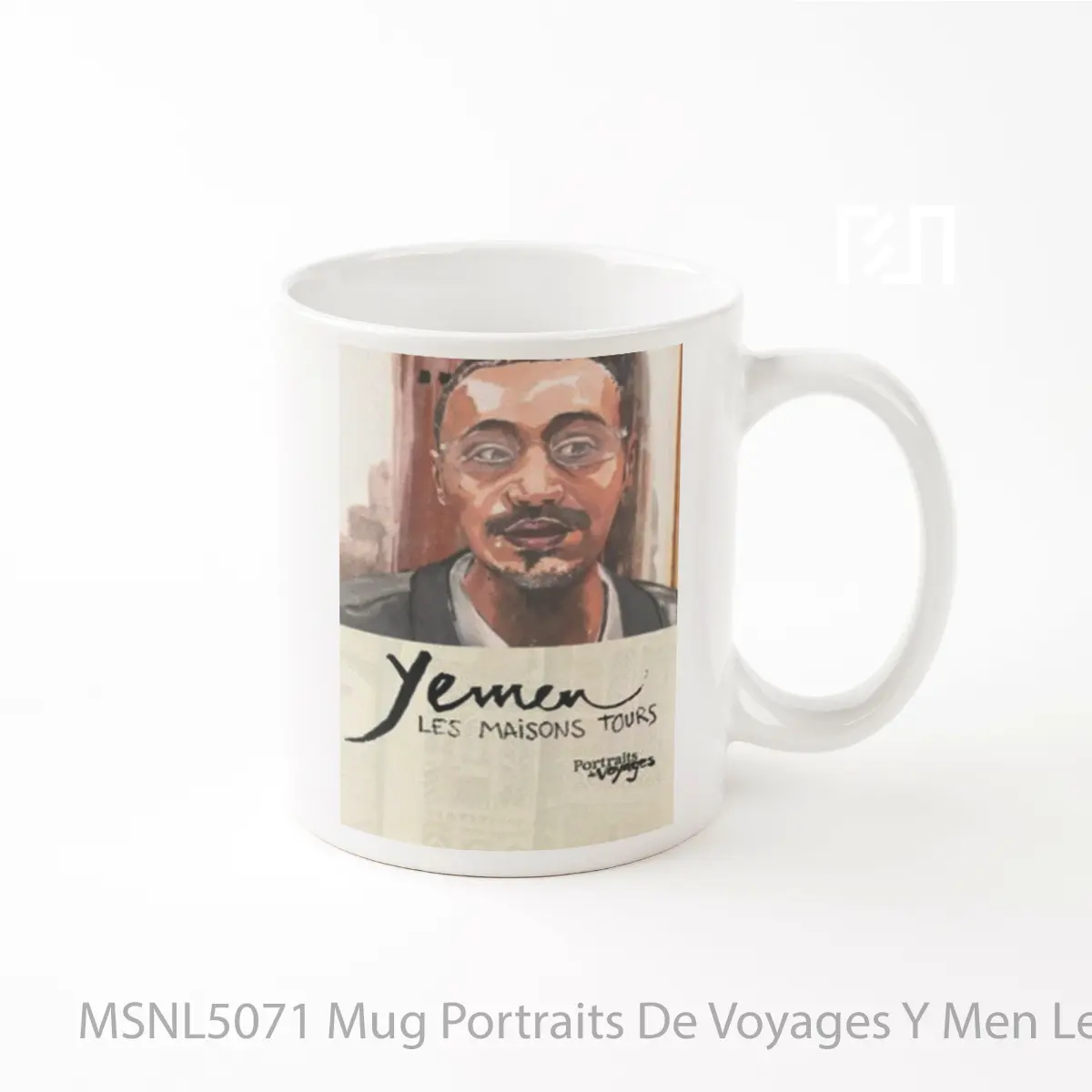 Mug Portraits De Voyages Y Men Les Maisons Tours Gelas Keramik Tema Film MSNL5071