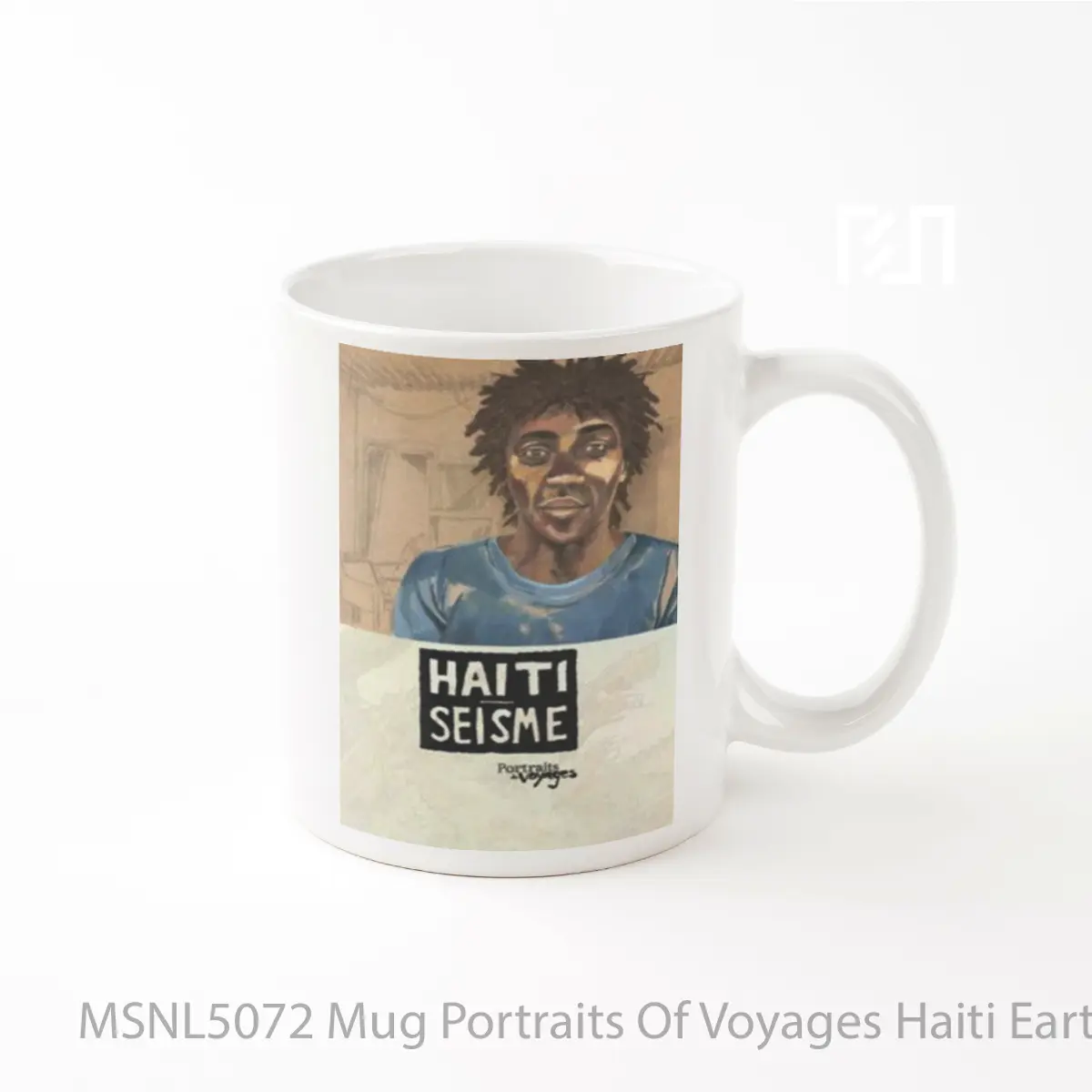 Mug Portraits Of Voyages Haiti Earthquake Gelas Keramik Tema Film MSNL5072