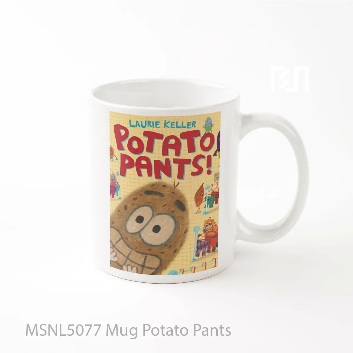 Mug Potato Pants Gelas Keramik Tema Film MSNL5077