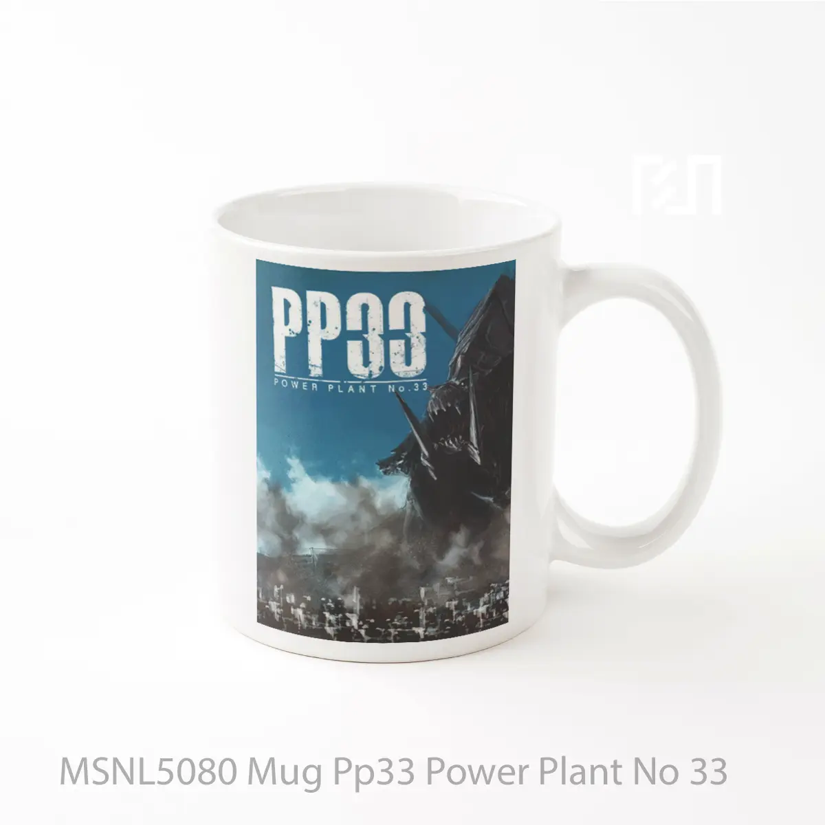 Mug Pp33 Power Plant No 33 Gelas Keramik Tema Film MSNL5080