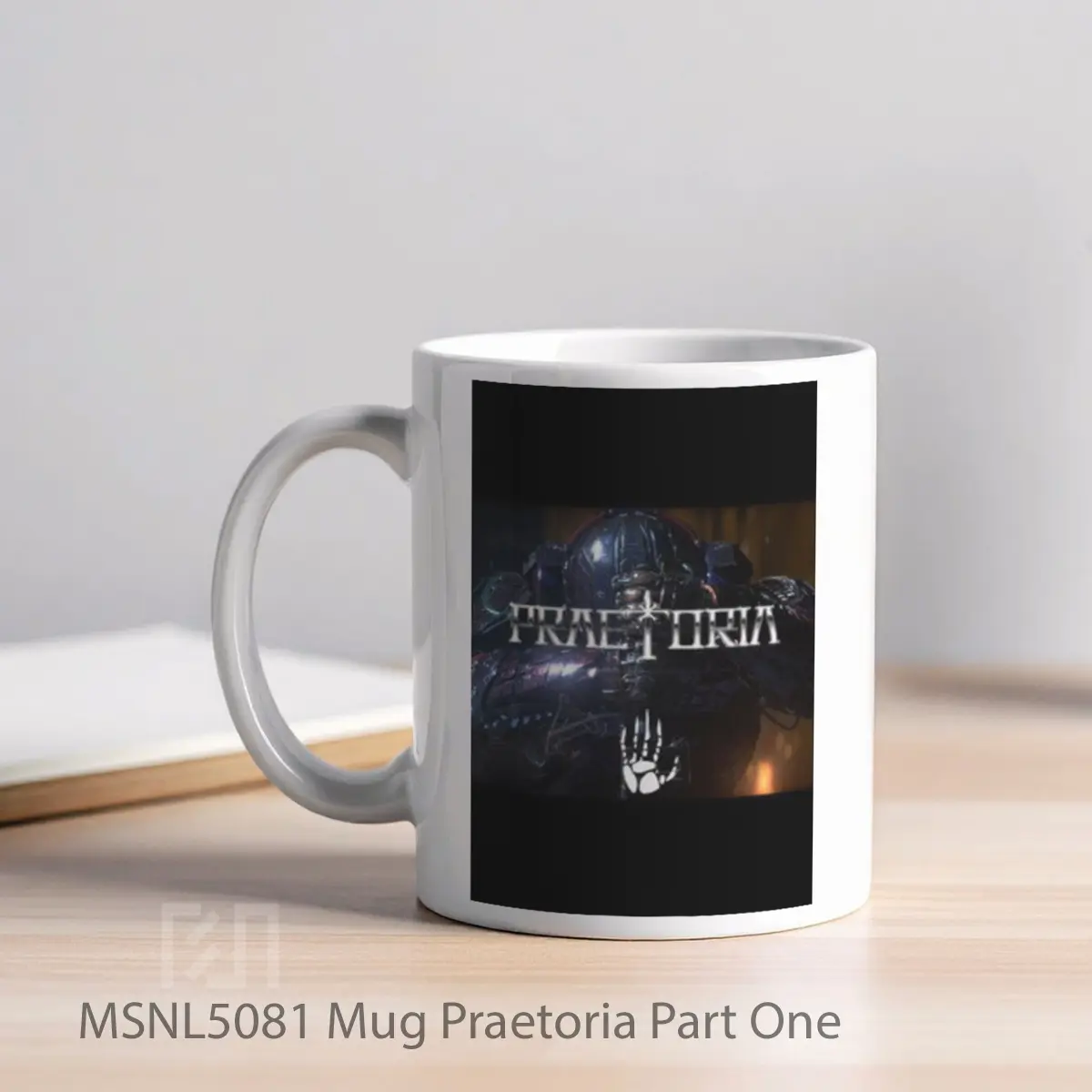 Mug Praetoria Part One Gelas Keramik Tema Film MSNL5081 - Tampak Kiri