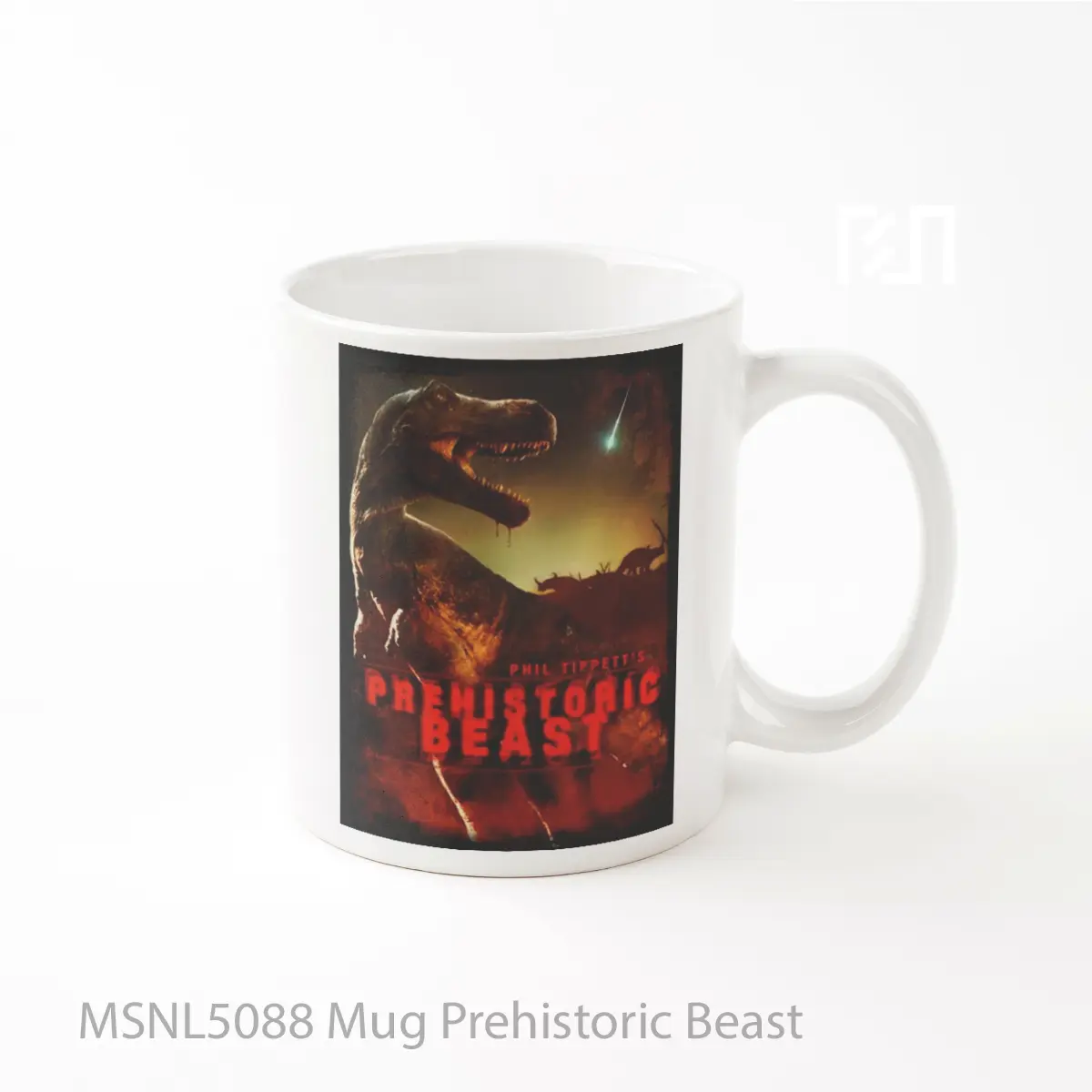 Mug Prehistoric Beast Gelas Keramik Tema Film MSNL5088