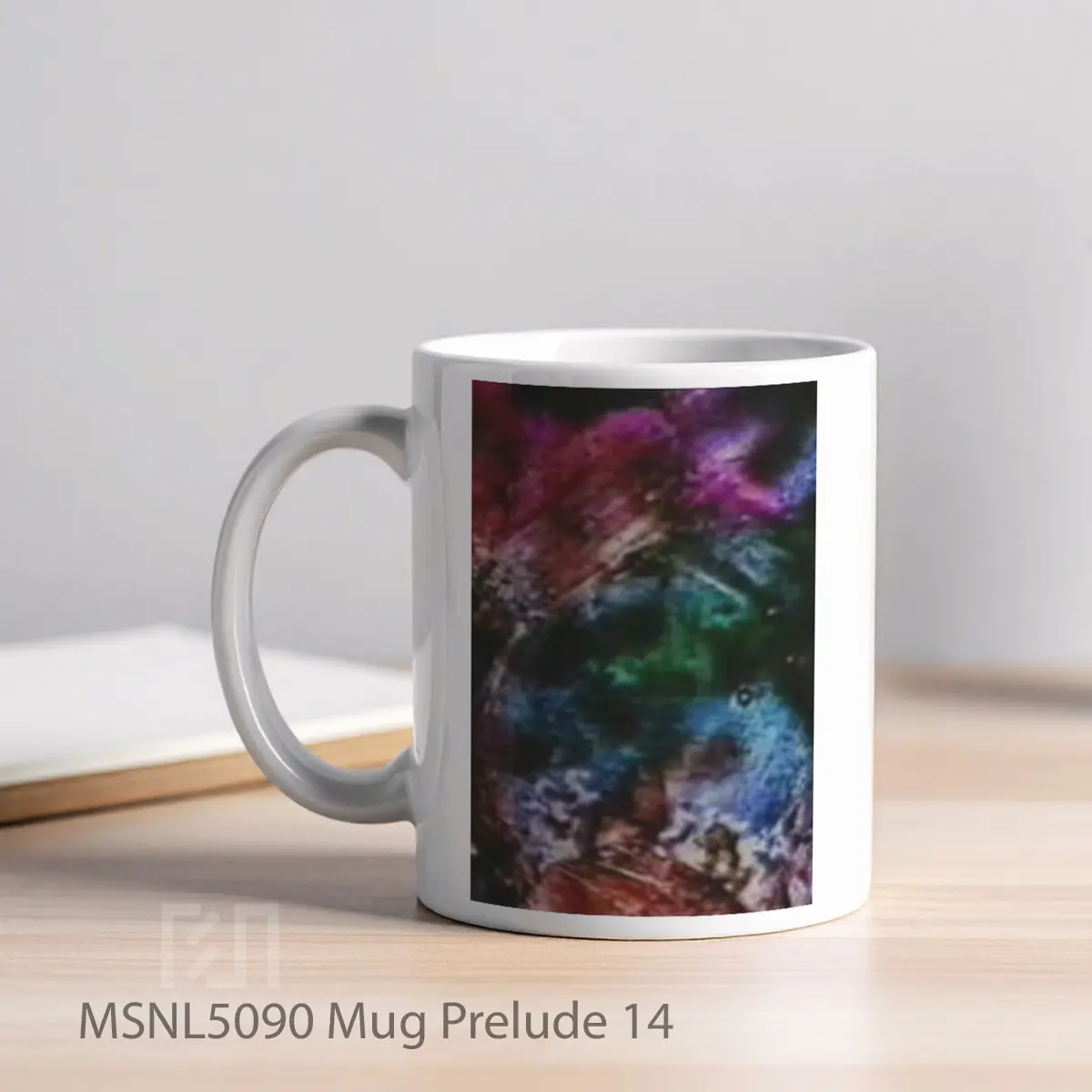 Mug Prelude 14 Gelas Keramik Tema Film MSNL5090 - Tampak Kiri