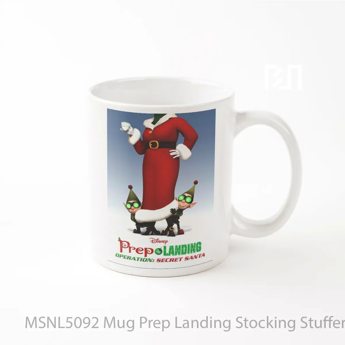Mug Prep Landing Stocking Stuffer Operation Secret Santa Gelas Keramik Tema Film MSNL5092