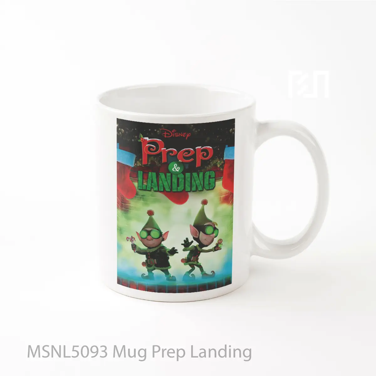 Mug Prep Landing Gelas Keramik Tema Film MSNL5093