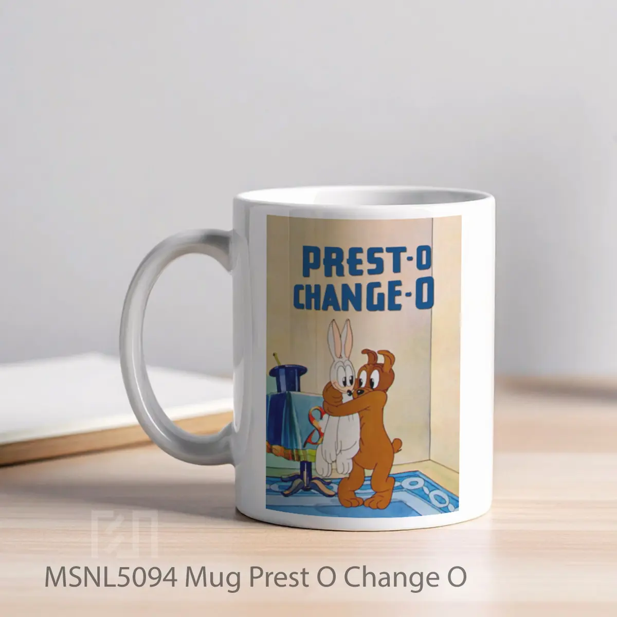 Mug Prest O Change O Gelas Keramik Tema Film MSNL5094 - Tampak Kiri