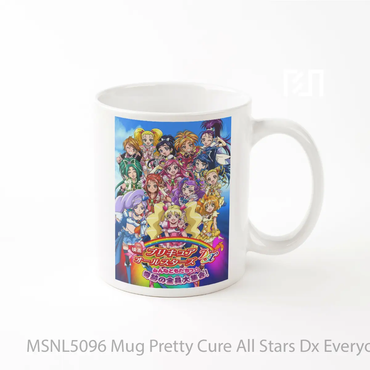 Mug Pretty Cure All Stars Dx Everyone Is A Friend A Miracle All Pretty Cures Together Gelas Keramik Tema Film MSNL5096