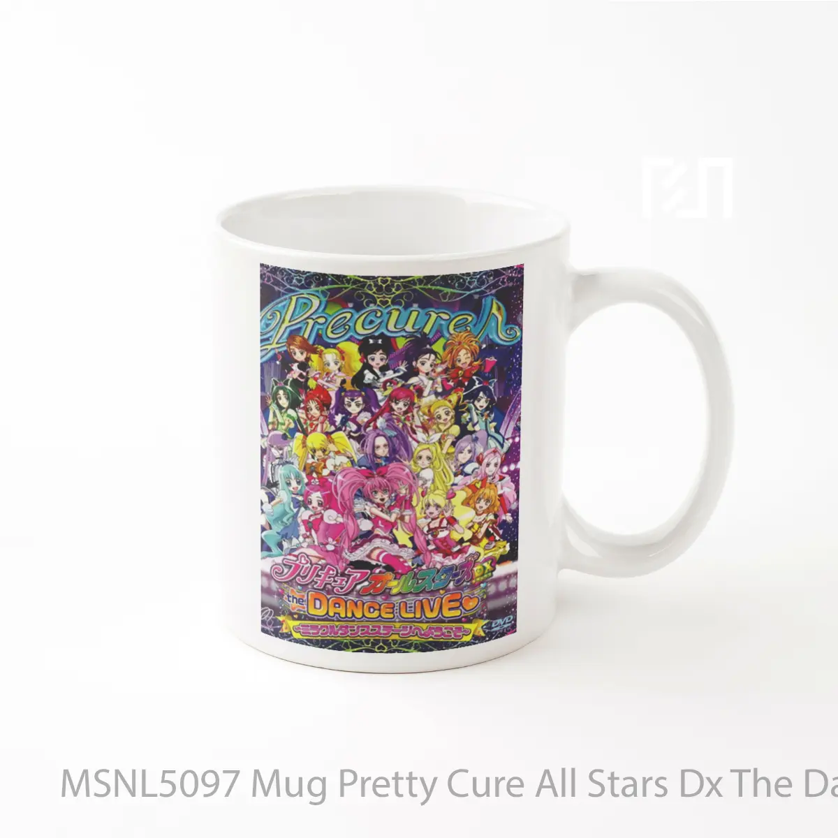 Mug Pretty Cure All Stars Dx The Dance Live Miracle Dance Stage E Youkoso Gelas Keramik Tema Film MSNL5097