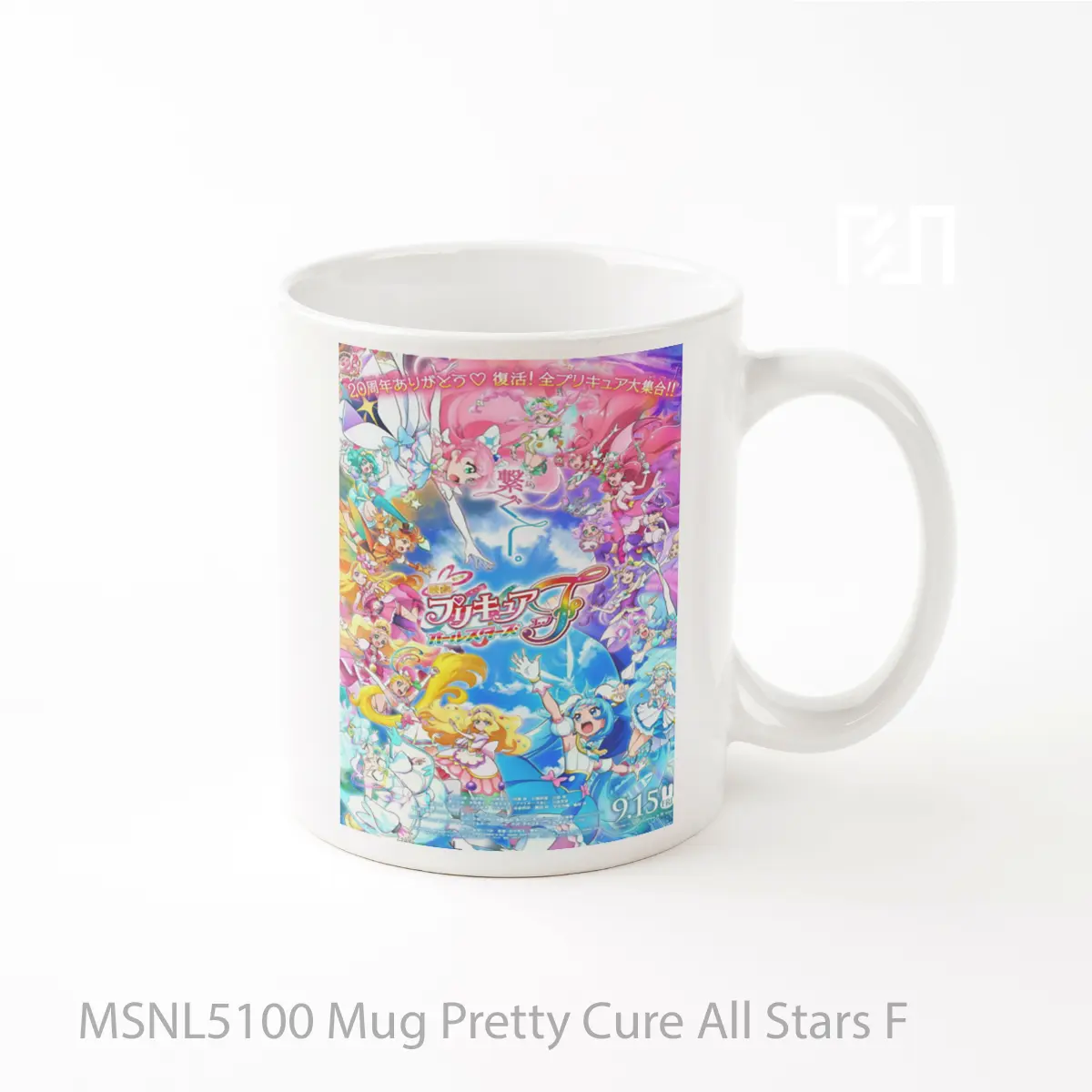 Mug Pretty Cure All Stars F Gelas Keramik Tema Film MSNL5100