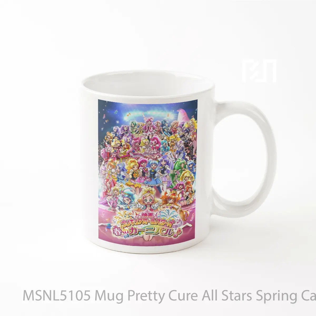 Mug Pretty Cure All Stars Spring Carnival Gelas Keramik Tema Film MSNL5105