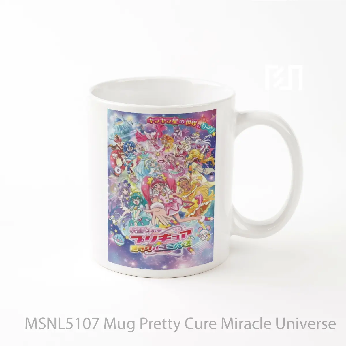 Mug Pretty Cure Miracle Universe Gelas Keramik Tema Film MSNL5107