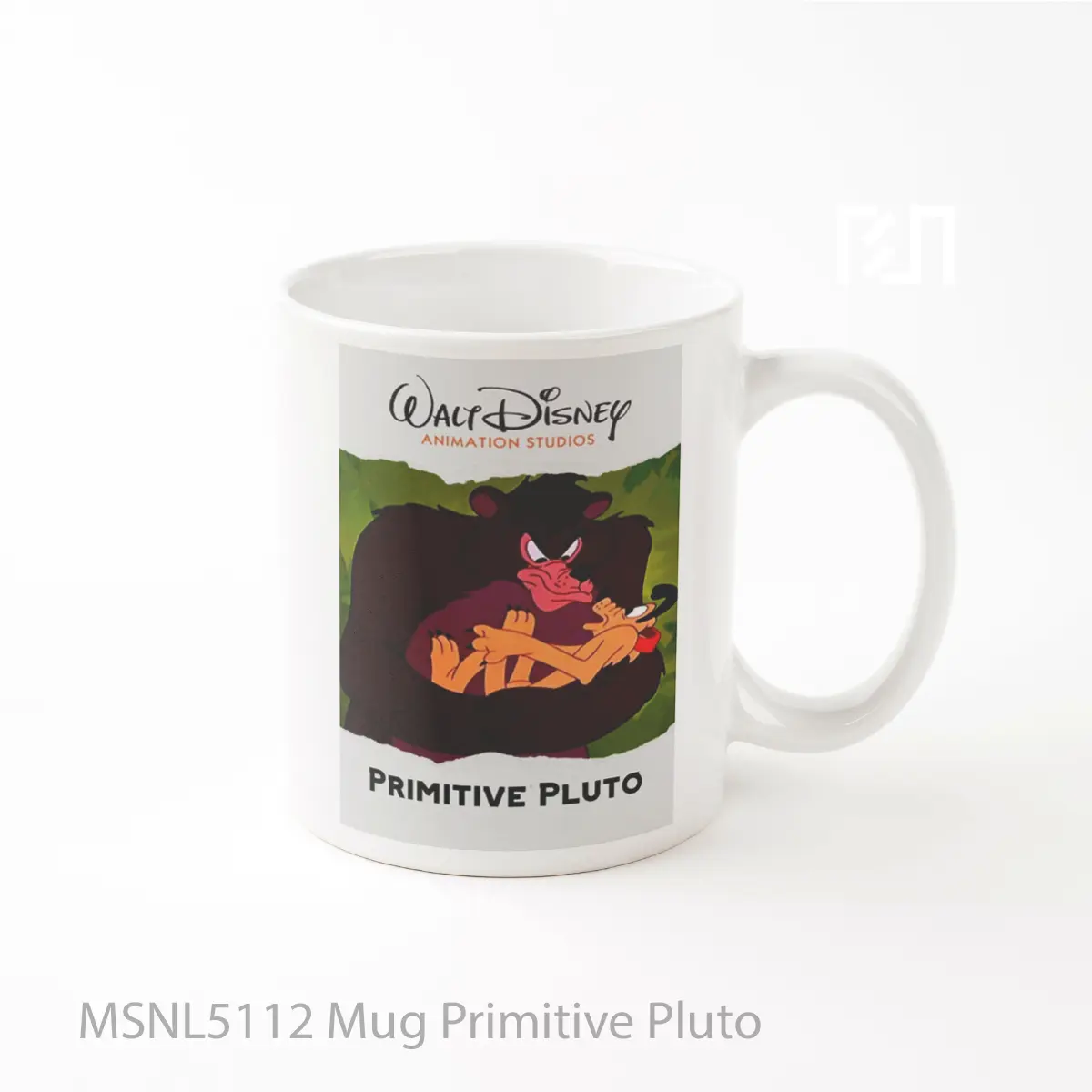 Mug Primitive Pluto Gelas Keramik Tema Film MSNL5112