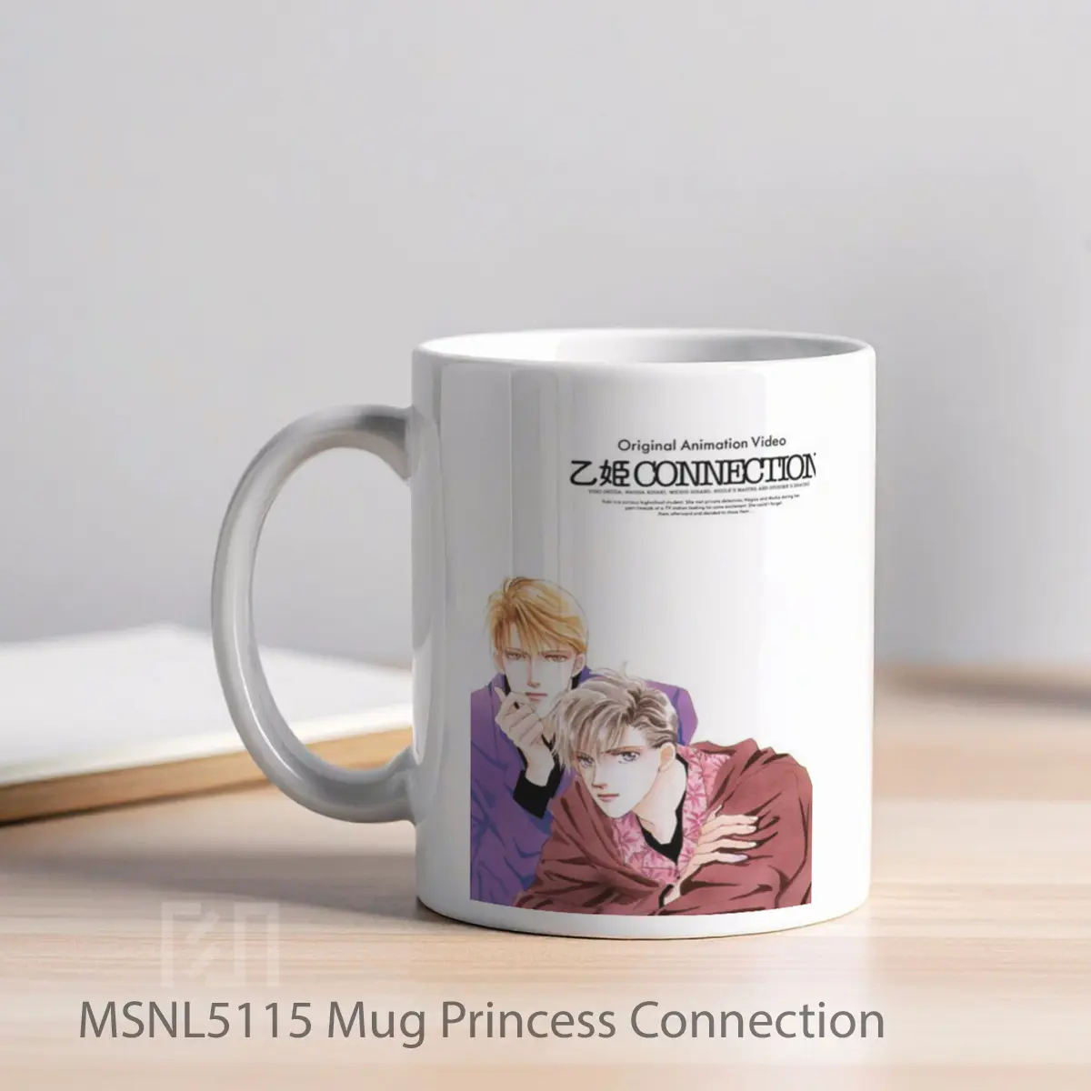 Mug Princess Connection Gelas Keramik Tema Film MSNL5115 - Tampak Kiri