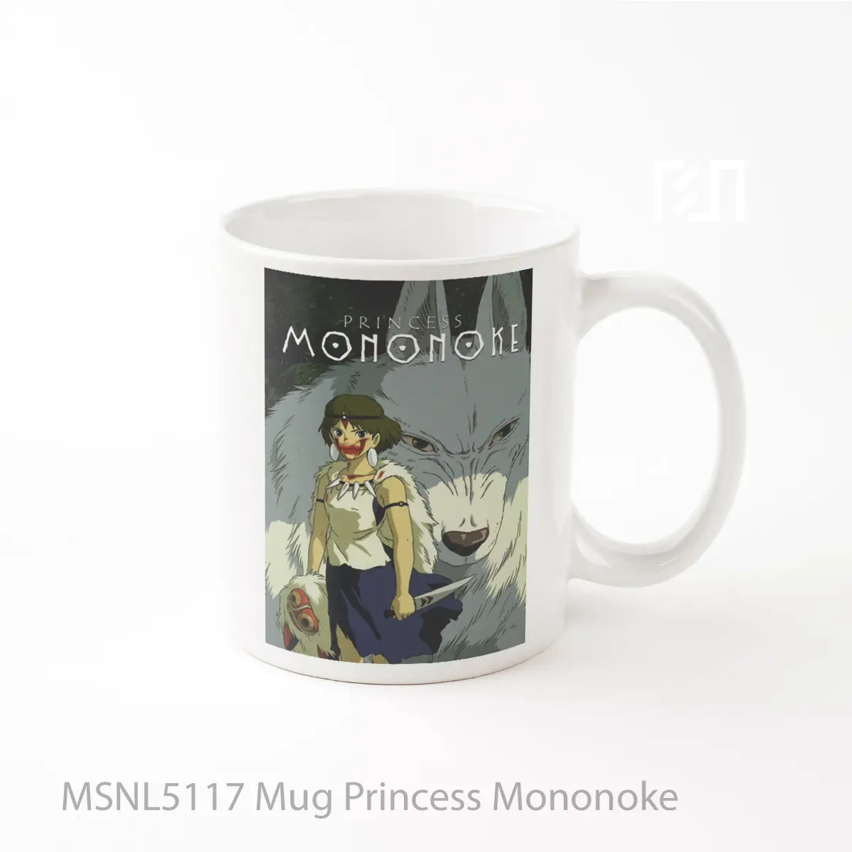 Mug Princess Mononoke Gelas Keramik Tema Film MSNL5117