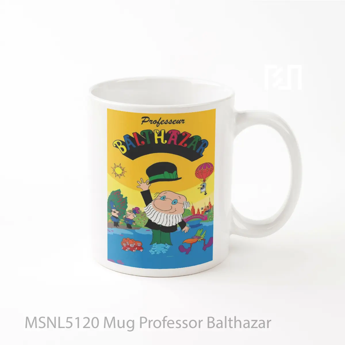 Mug Professor Balthazar Gelas Keramik Tema Film MSNL5120