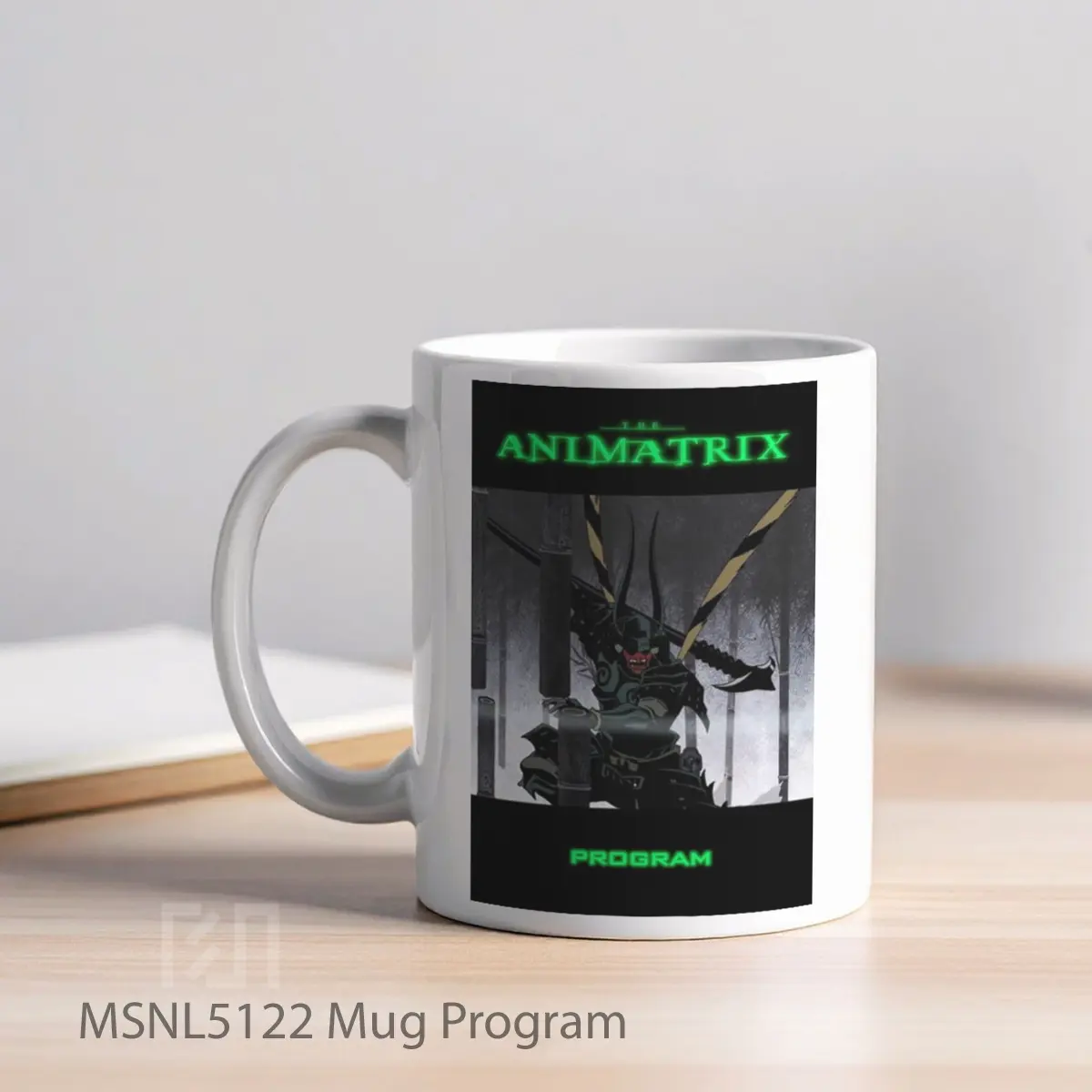 Mug Program Gelas Keramik Tema Film MSNL5122 - Tampak Kiri