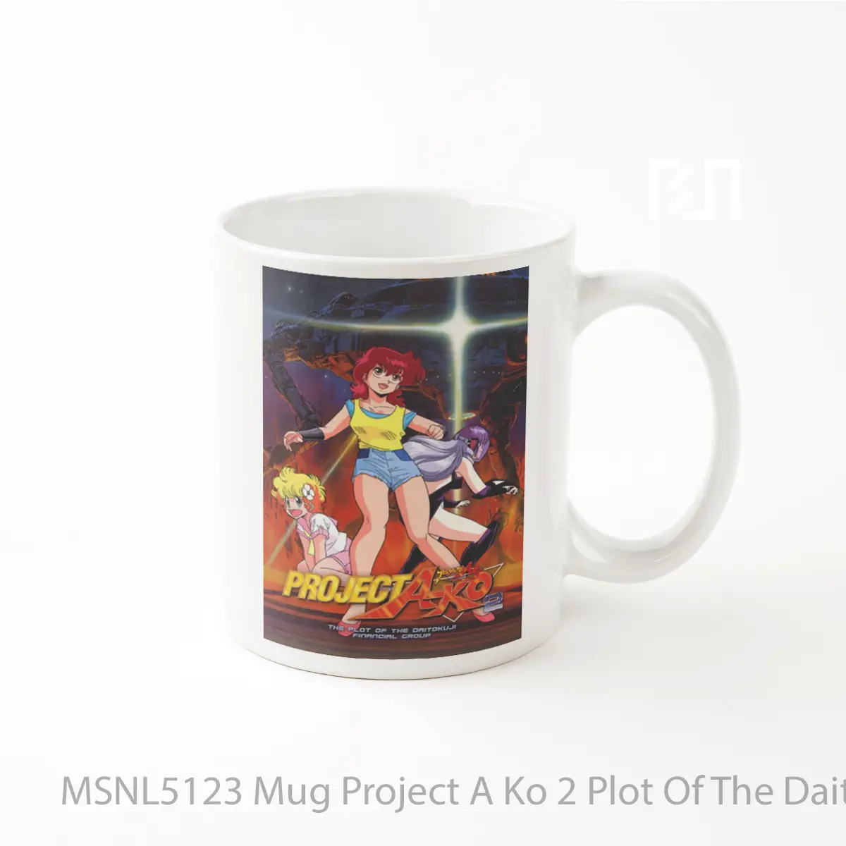Mug Project A Ko 2 Plot Of The Daitokuji Financial Group Gelas Keramik Tema Film MSNL5123