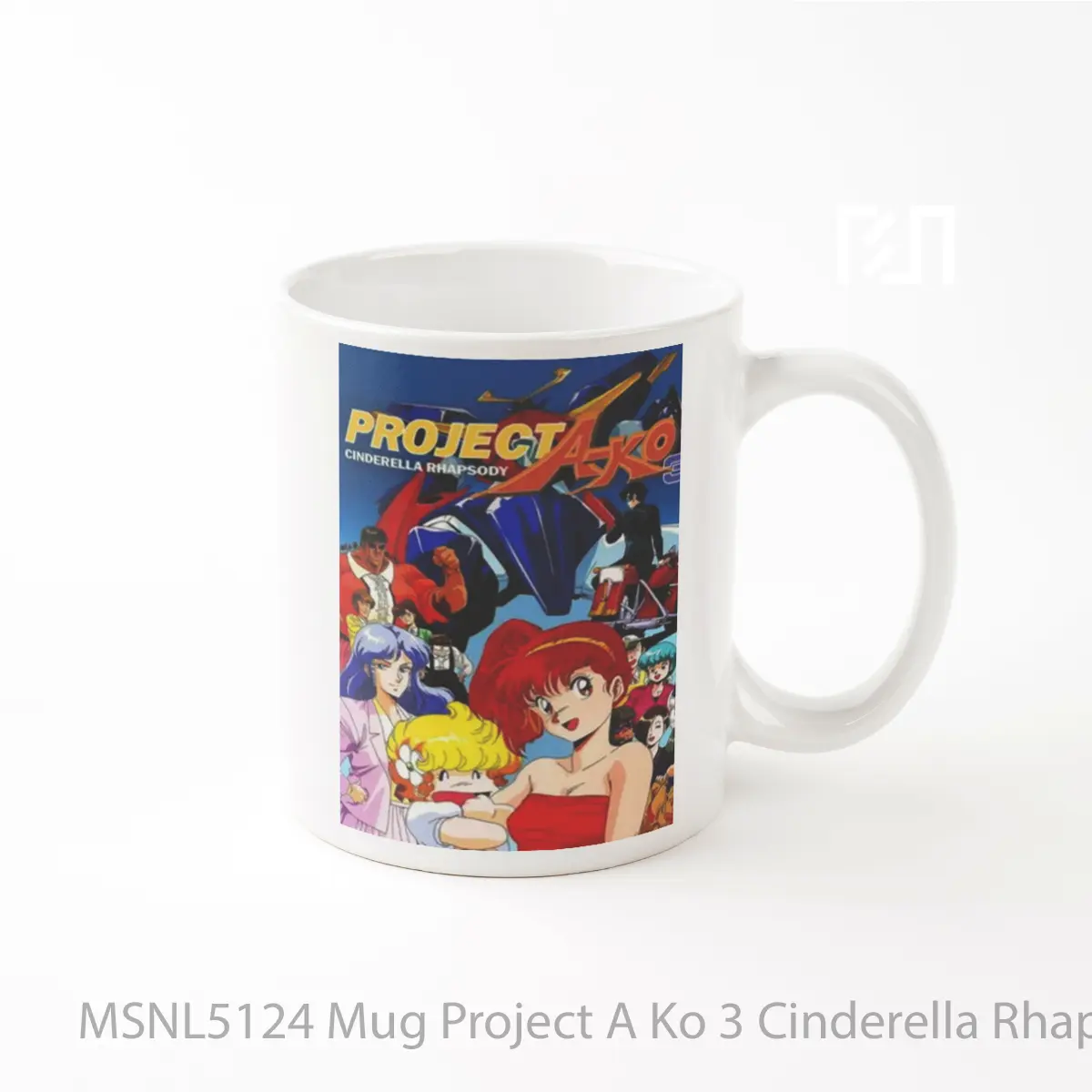 Mug Project A Ko 3 Cinderella Rhapsody Gelas Keramik Tema Film MSNL5124