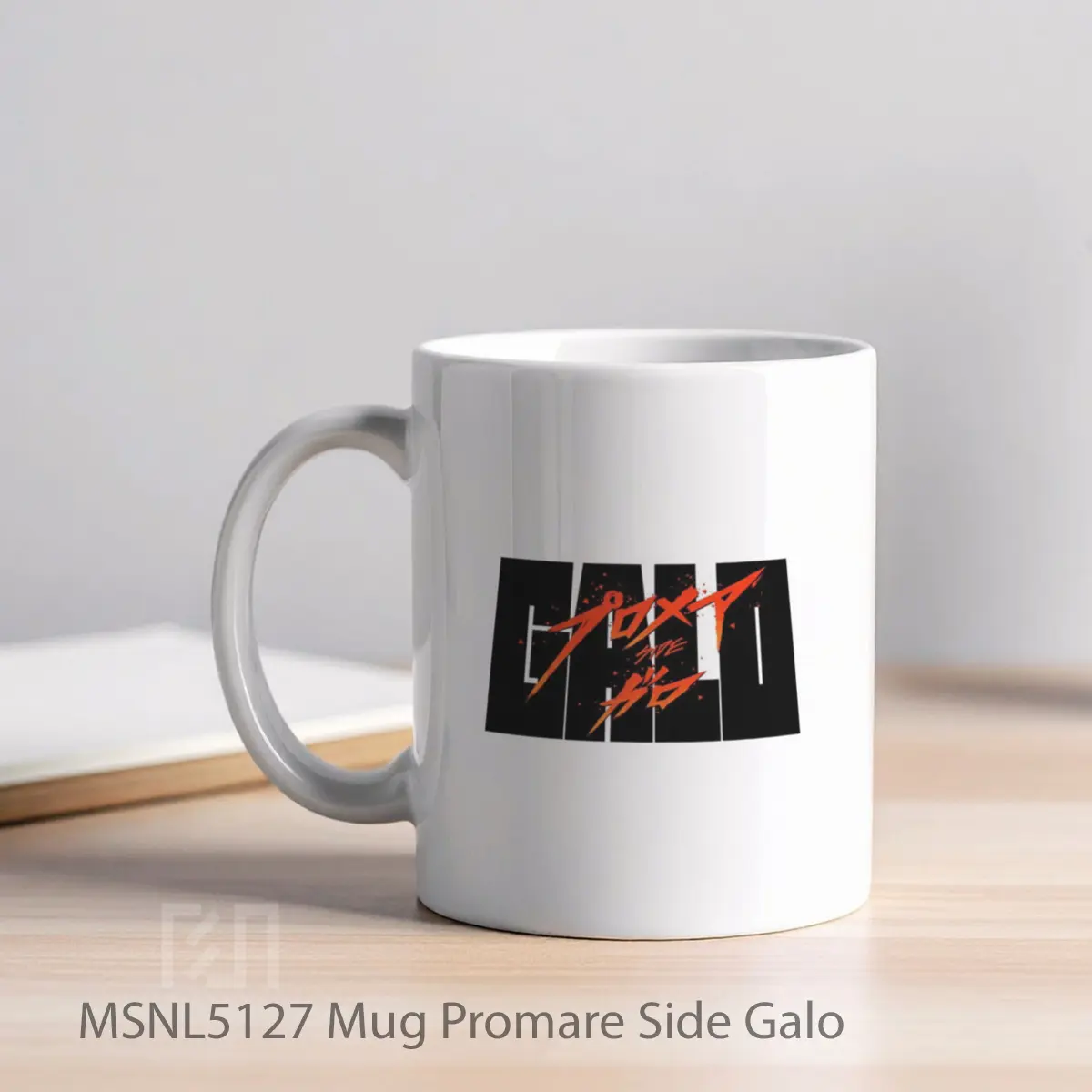 Mug Promare Side Galo Gelas Keramik Tema Film MSNL5127 - Tampak Kiri