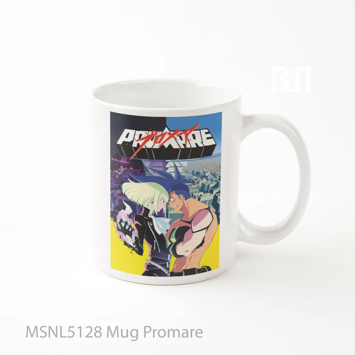 Mug Promare Gelas Keramik Tema Film MSNL5128