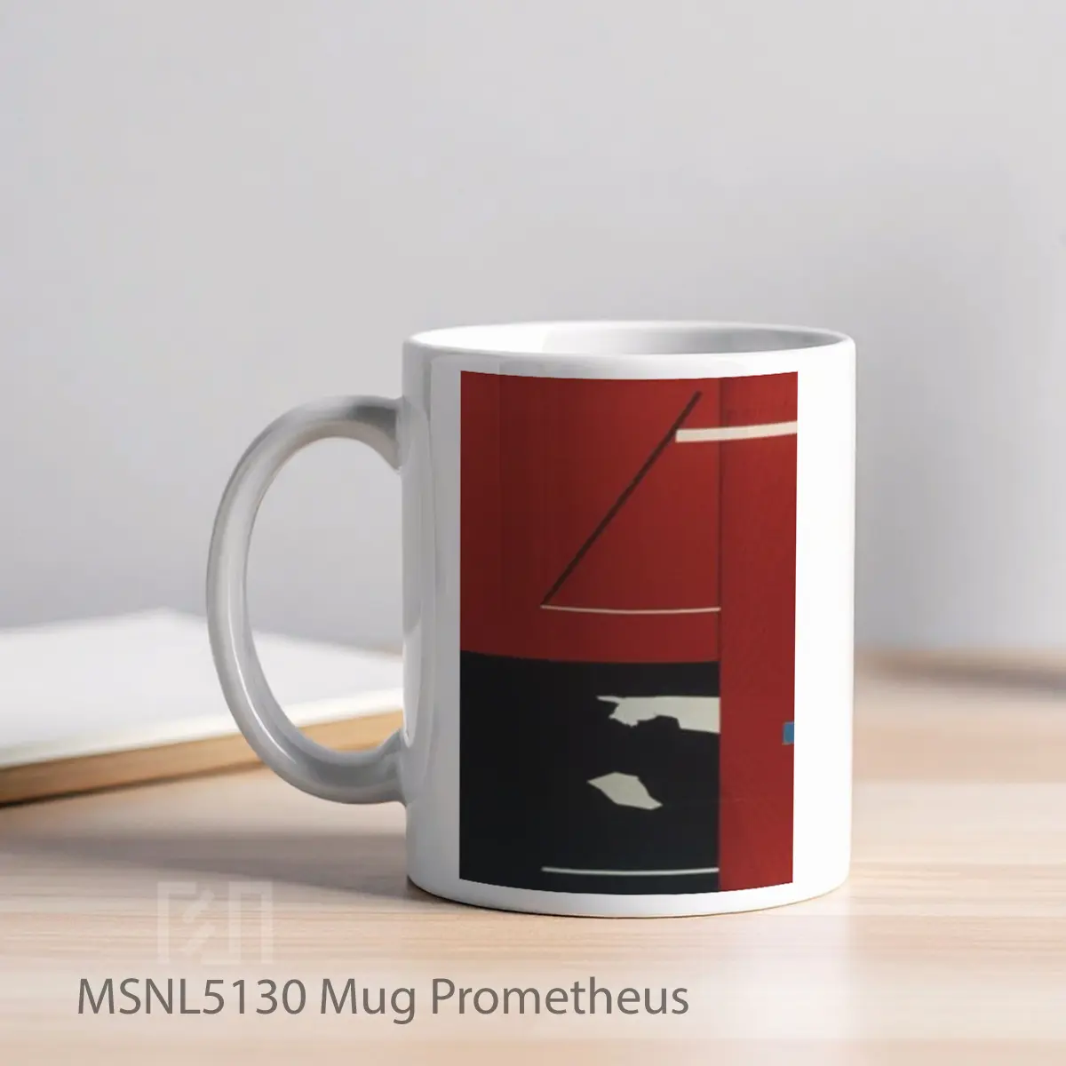 Mug Prometheus Gelas Keramik Tema Film MSNL5130 - Tampak Kiri