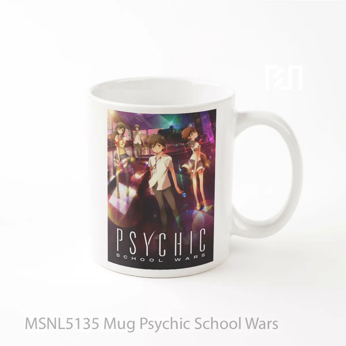 Mug Psychic School Wars Gelas Keramik Tema Film MSNL5135