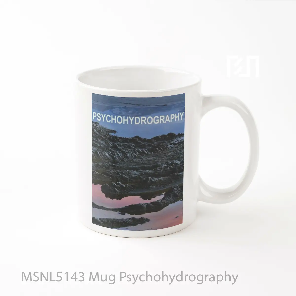 Mug Psychohydrography Gelas Keramik Tema Film MSNL5143