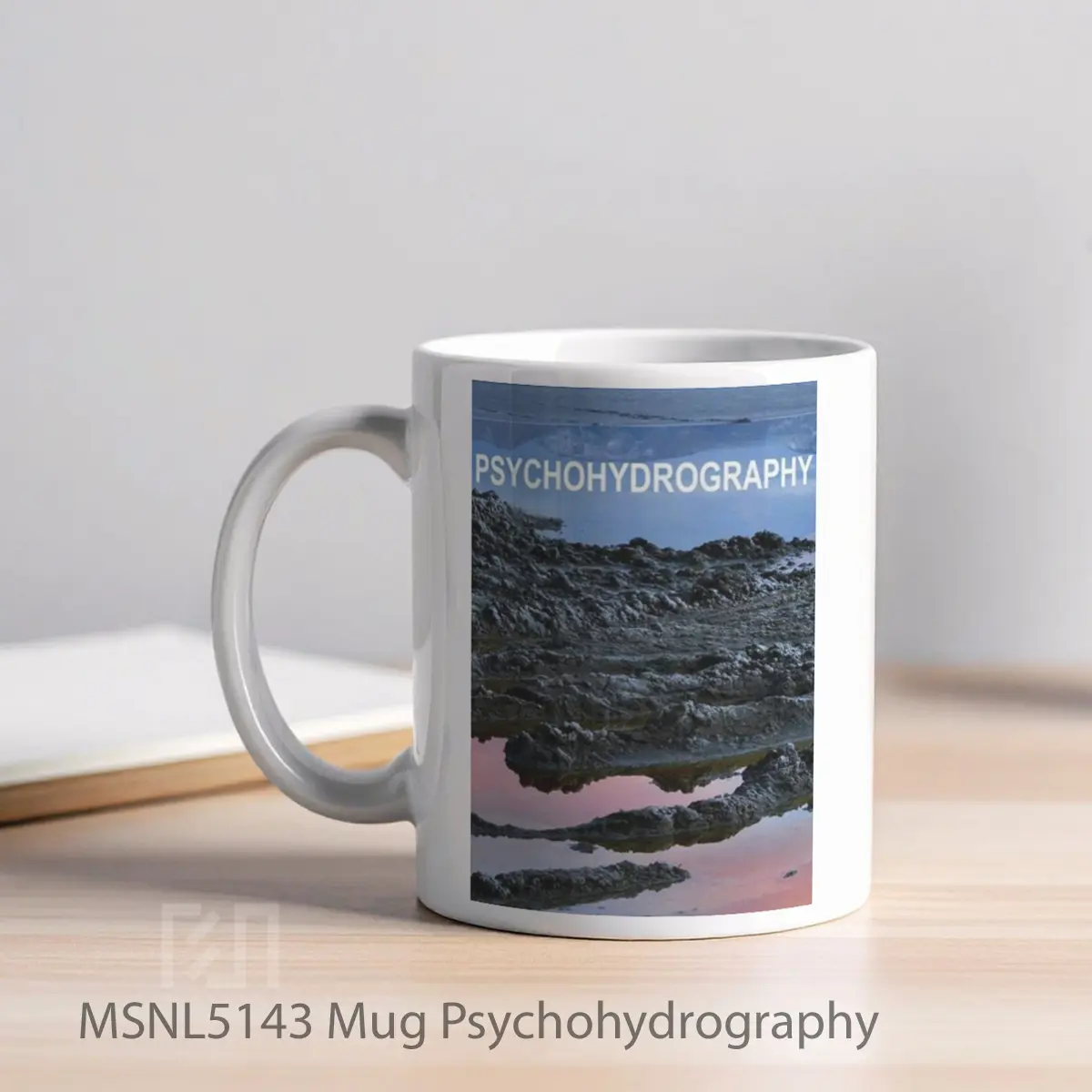 Mug Psychohydrography Gelas Keramik Tema Film MSNL5143 - Tampak Kiri