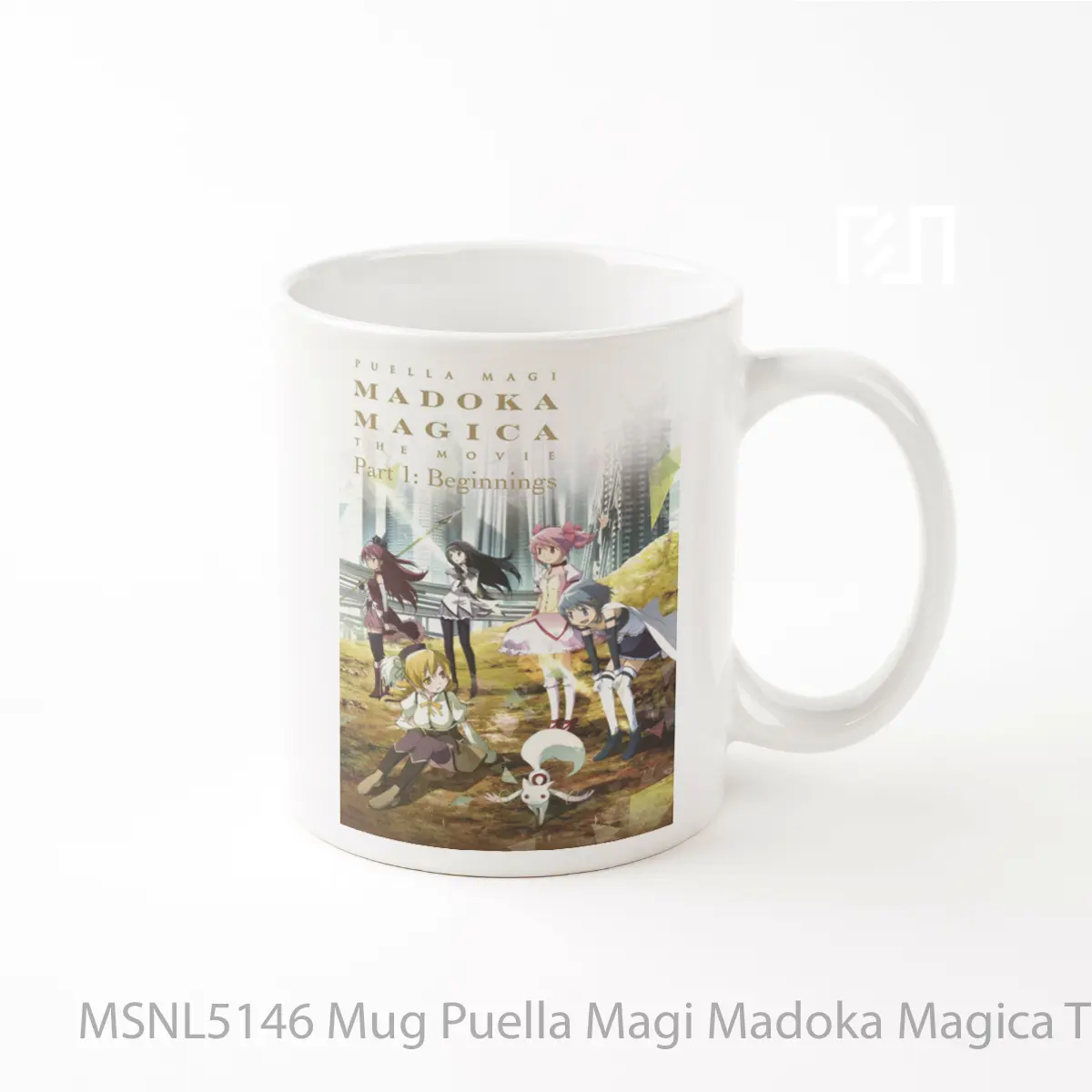 Mug Puella Magi Madoka Magica The Movie Part I Beginnings Gelas Keramik Tema Film MSNL5146