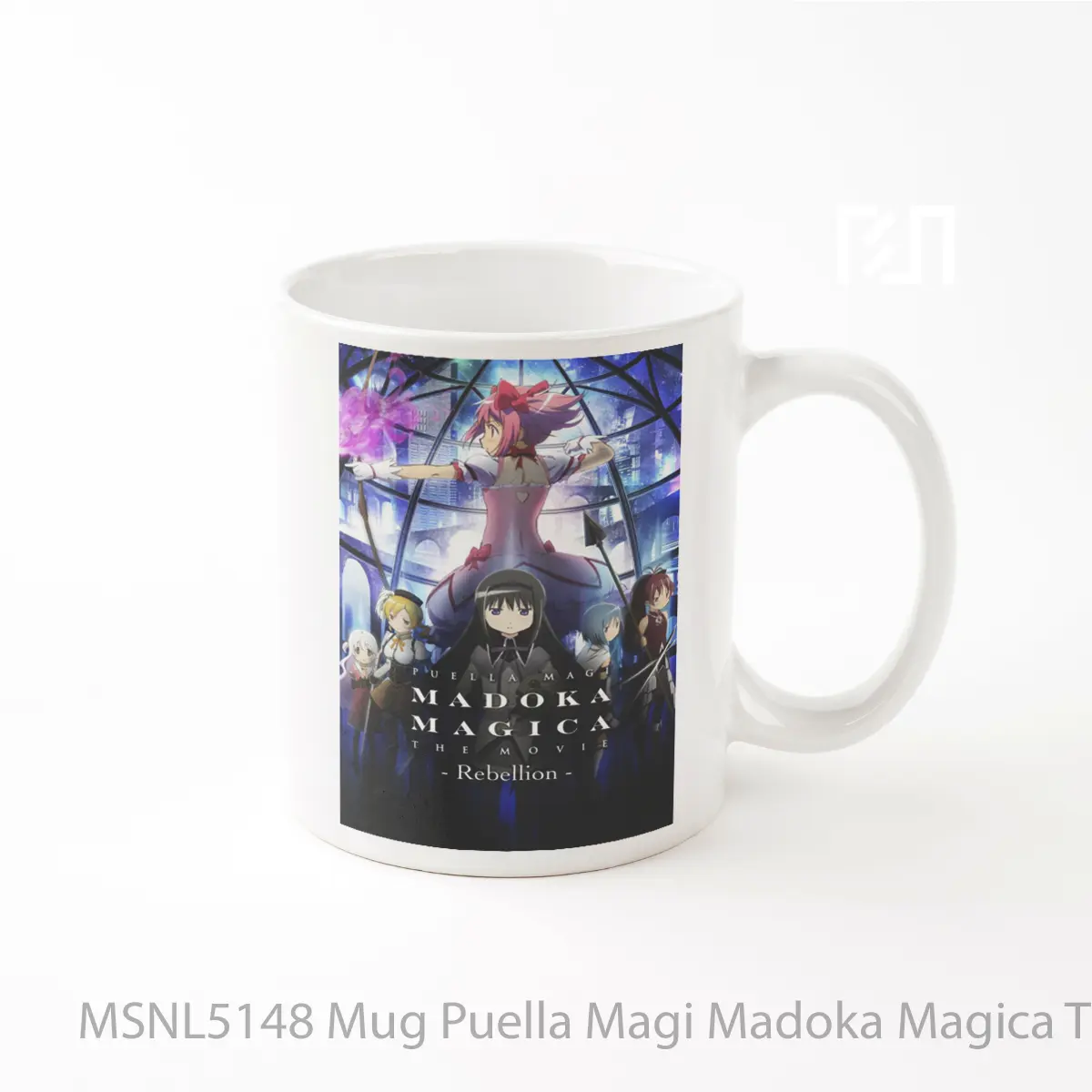 Mug Puella Magi Madoka Magica The Movie Part Iii Rebellion Gelas Keramik Tema Film MSNL5148