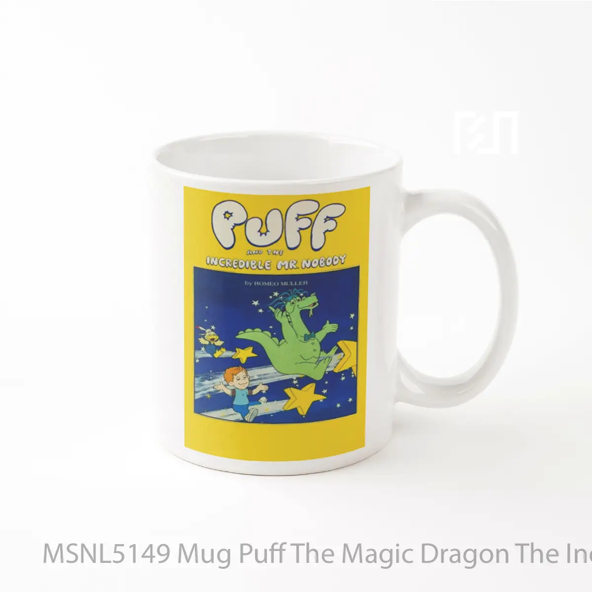 Mug Puff The Magic Dragon The Incredible Mr Nobody Gelas Keramik Tema Film MSNL5149