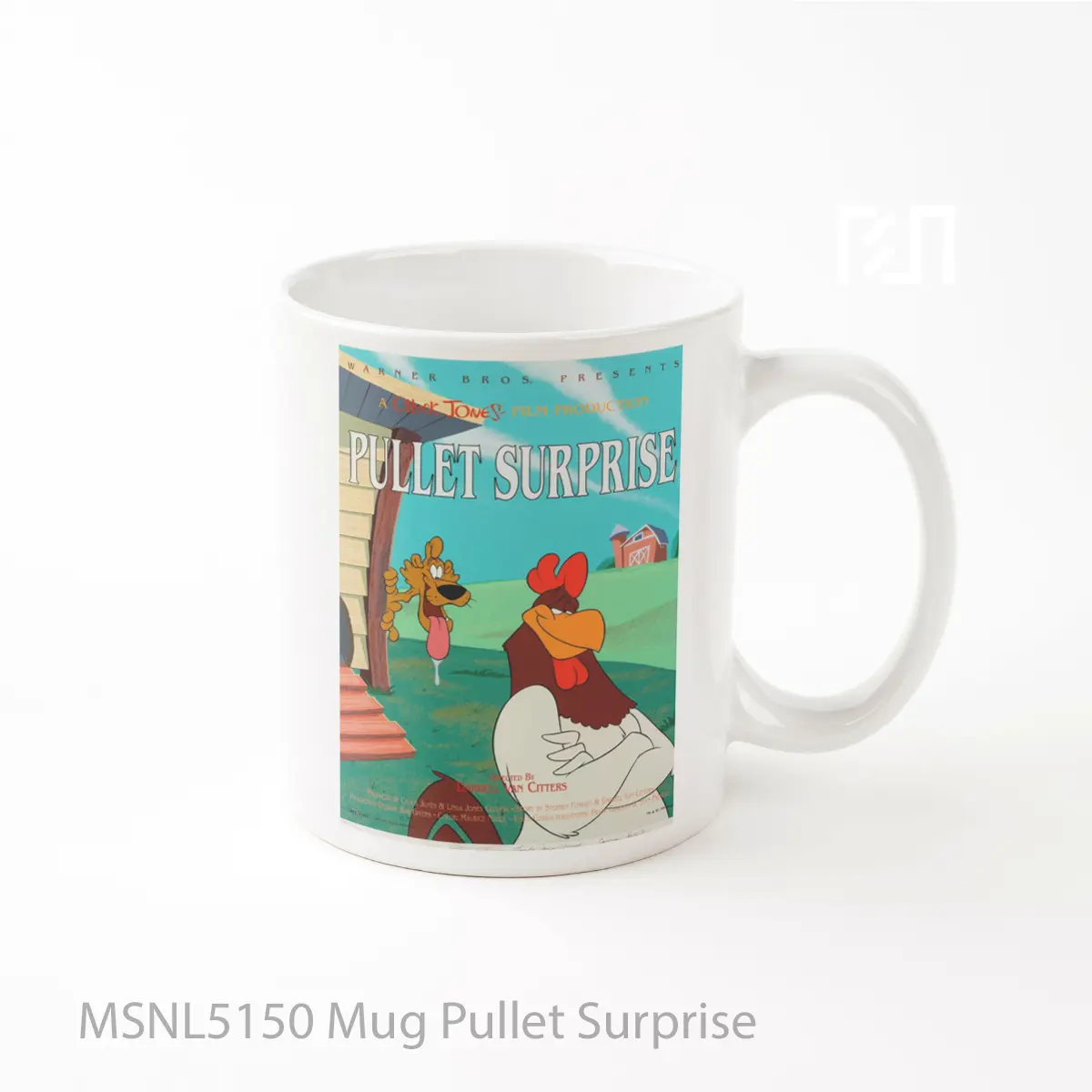 Mug Pullet Surprise Gelas Keramik Tema Film MSNL5150