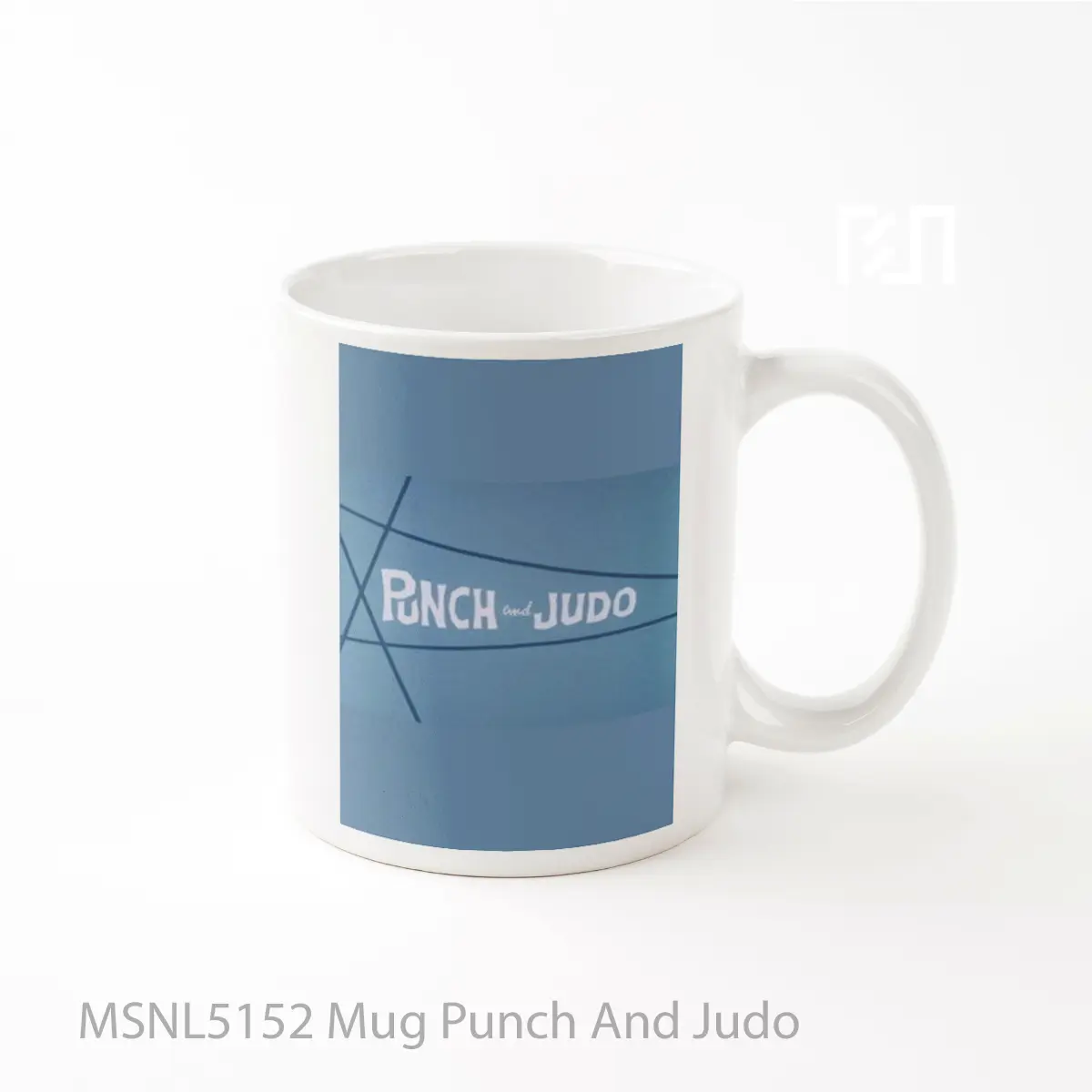Mug Punch And Judo Gelas Keramik Tema Film MSNL5152
