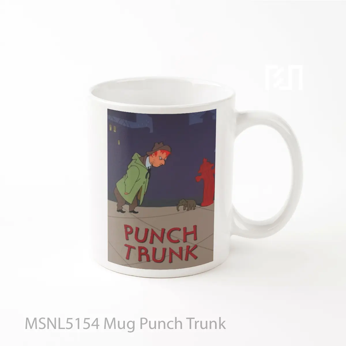 Mug Punch Trunk Gelas Keramik Tema Film MSNL5154