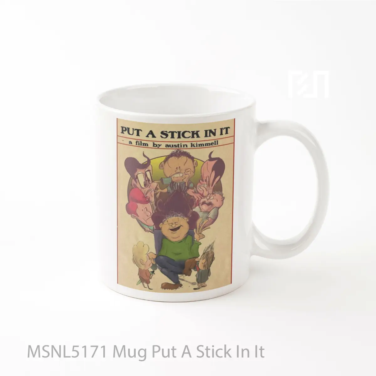 Mug Put A Stick In It Gelas Keramik Tema Film MSNL5171