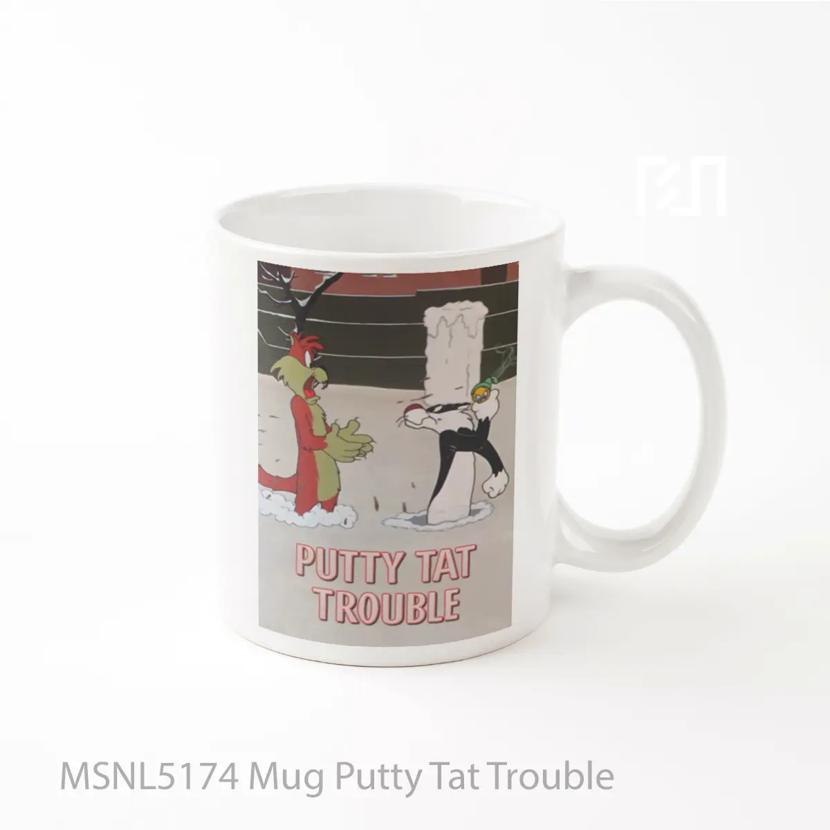 Mug Putty Tat Trouble Gelas Keramik Tema Film MSNL5174