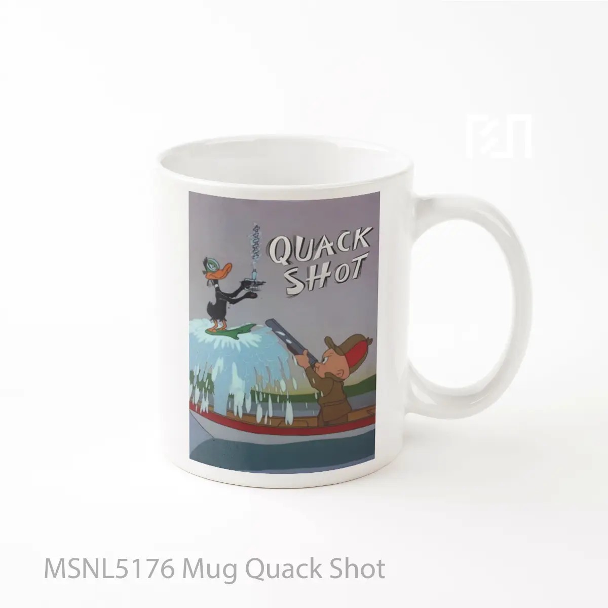 Mug Quack Shot Gelas Keramik Tema Film MSNL5176