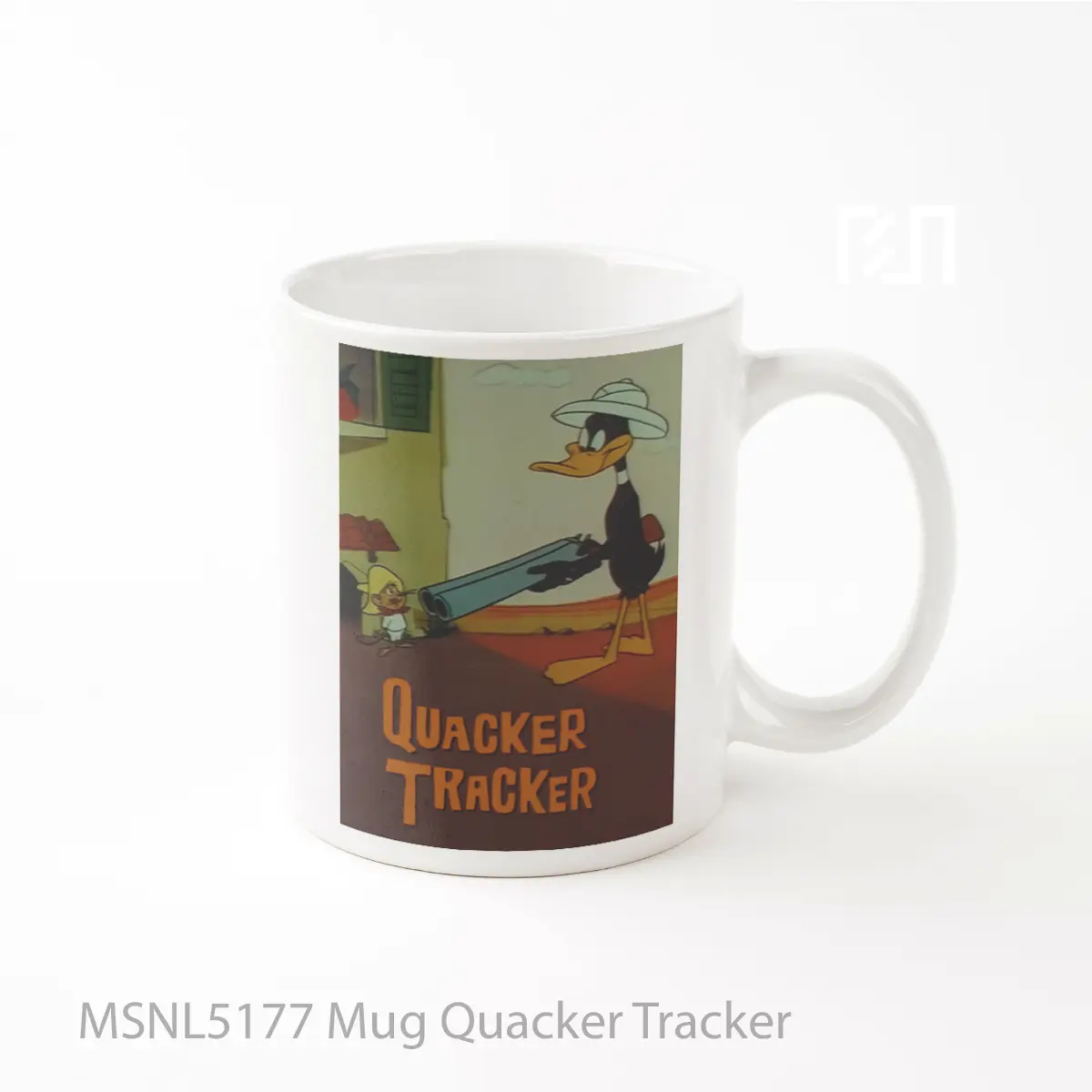 Mug Quacker Tracker Gelas Keramik Tema Film MSNL5177