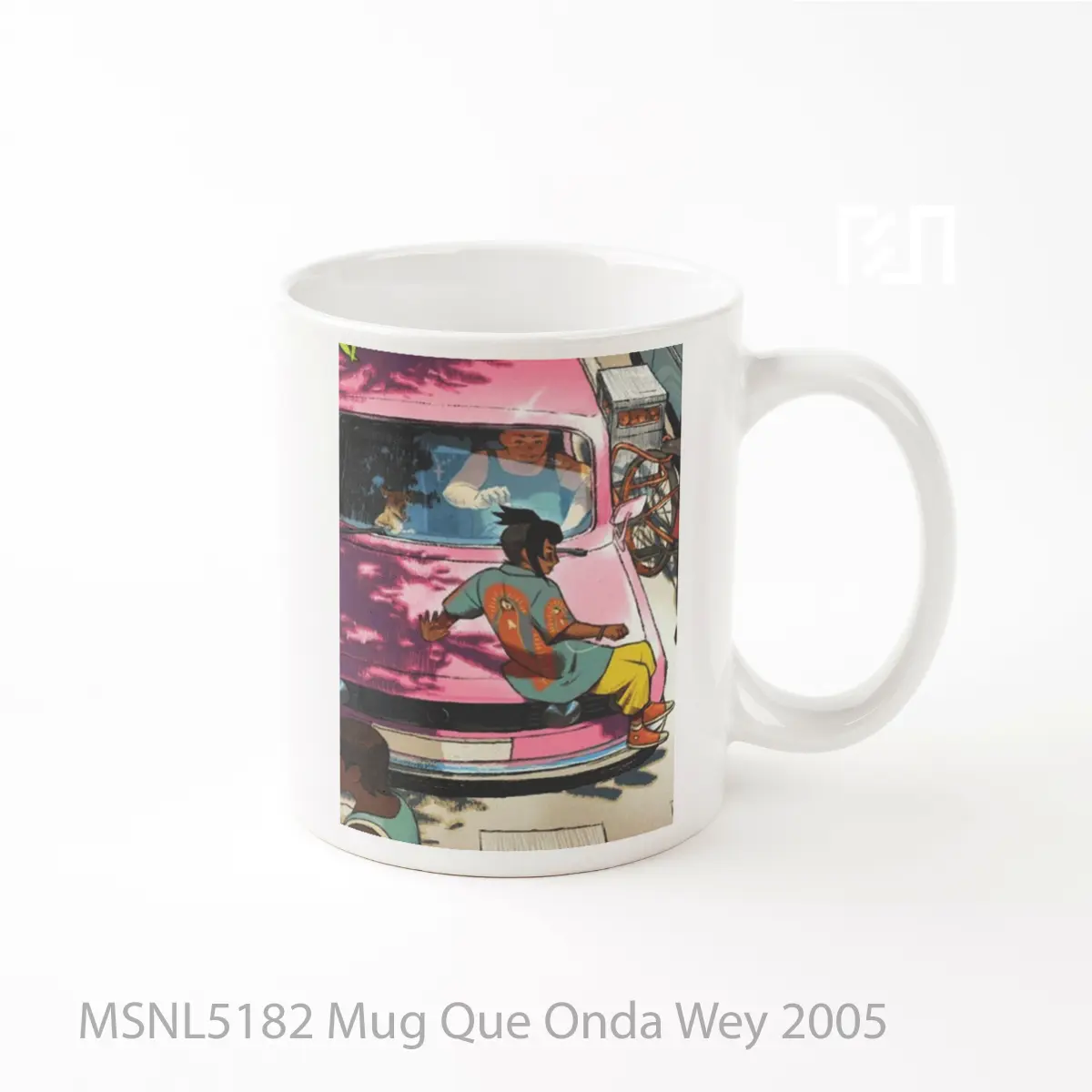 Mug Que Onda Wey 2005 Gelas Keramik Tema Film MSNL5182