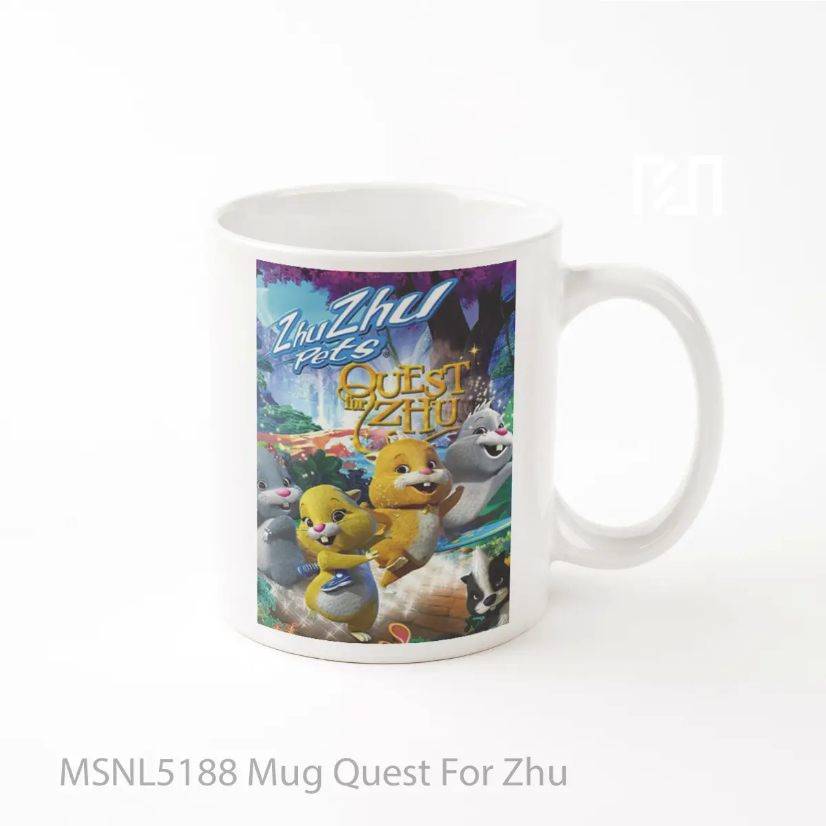 Mug Quest For Zhu Gelas Keramik Tema Film MSNL5188