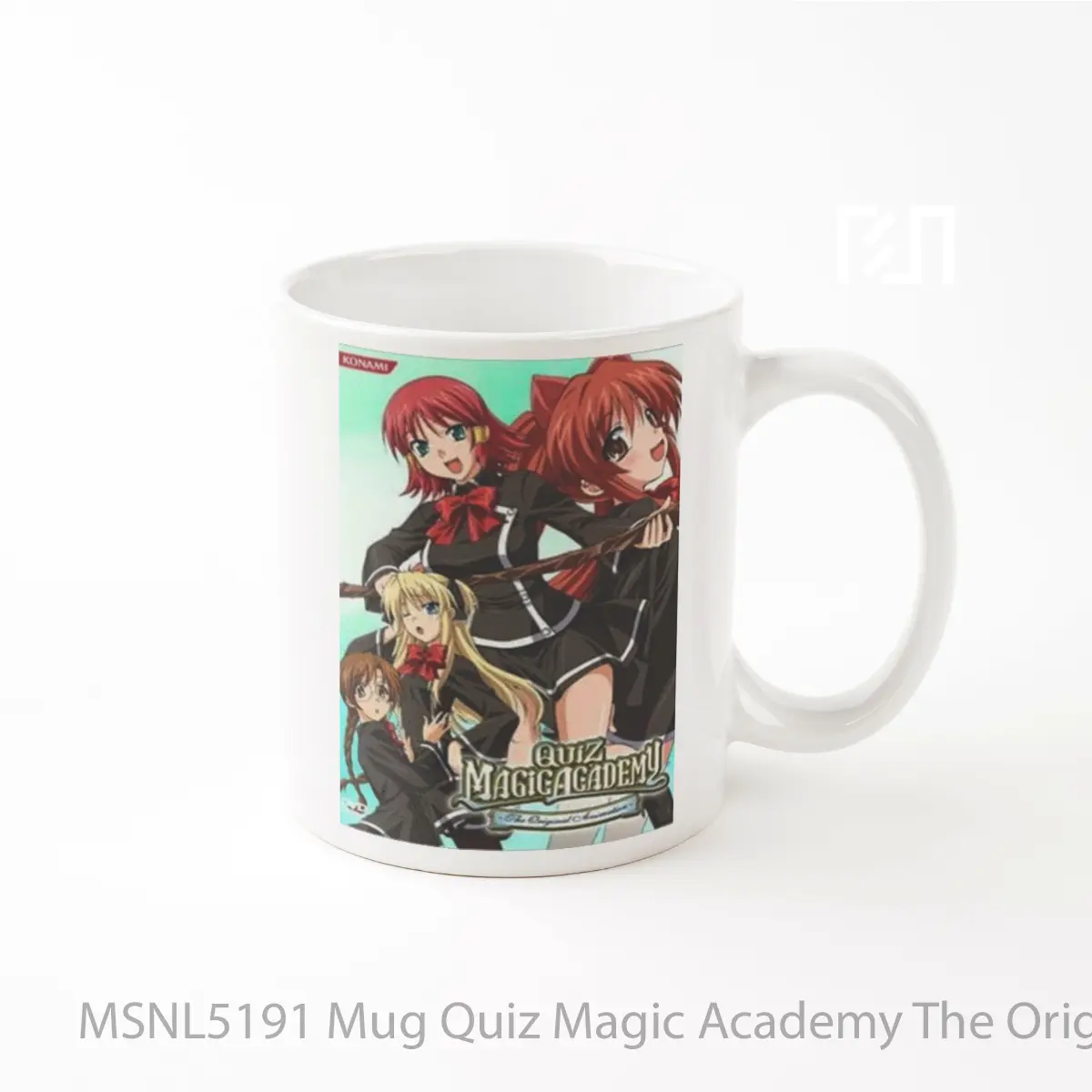 Mug Quiz Magic Academy The Original Animation Gelas Keramik Tema Film MSNL5191