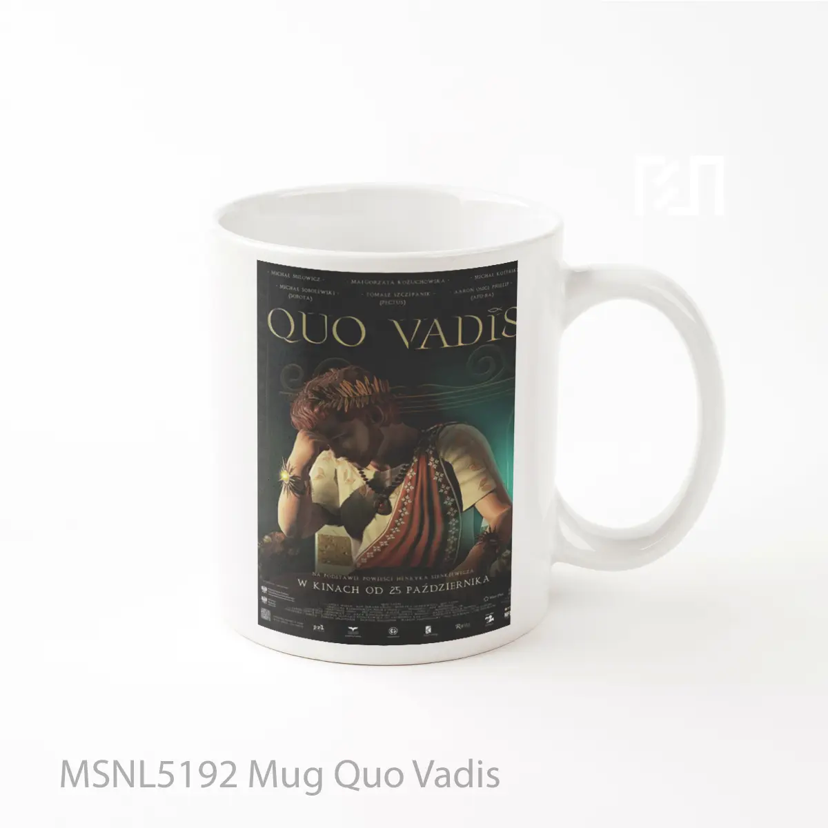 Mug Quo Vadis Gelas Keramik Tema Film MSNL5192