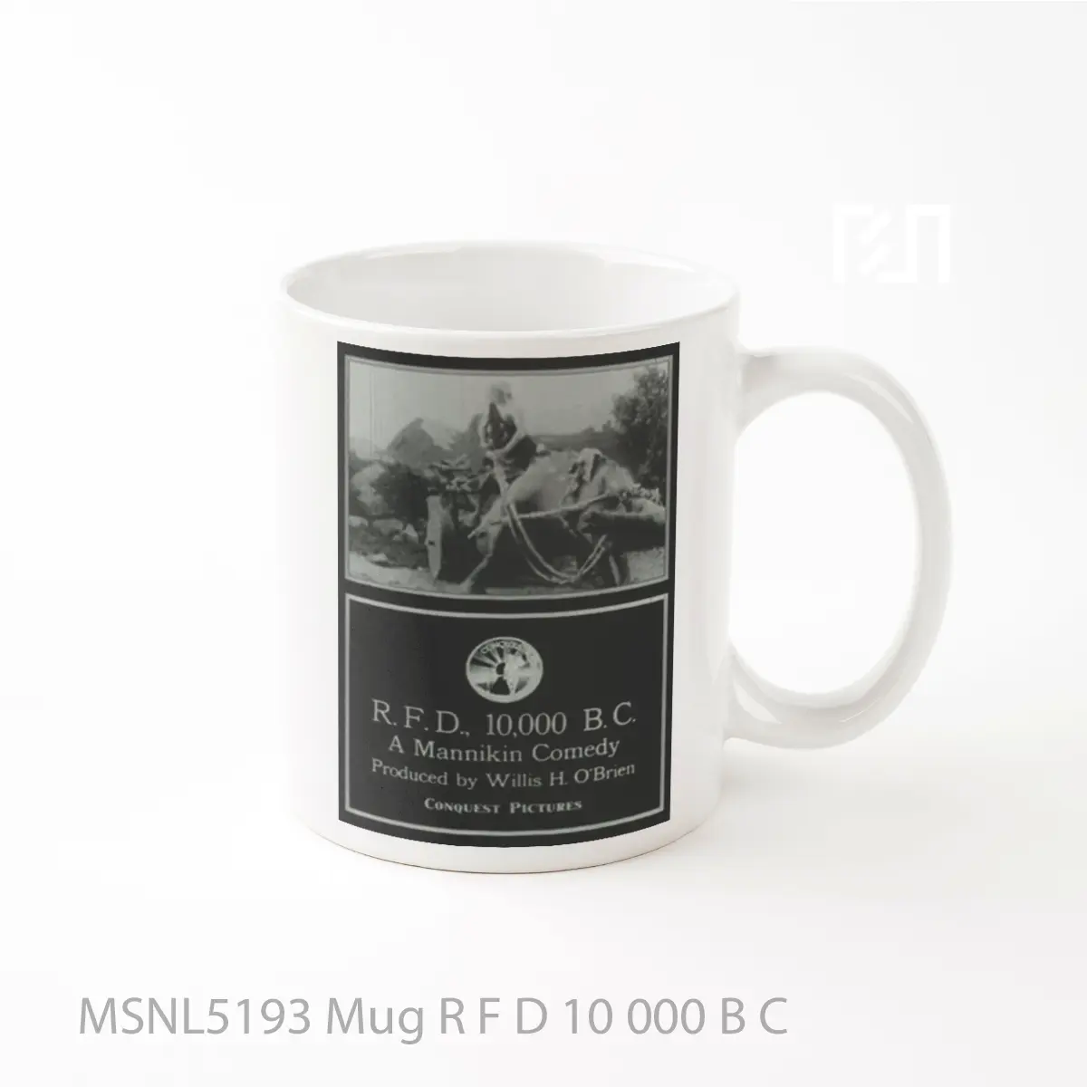 Mug R F D 10 000 B C Gelas Keramik Tema Film MSNL5193