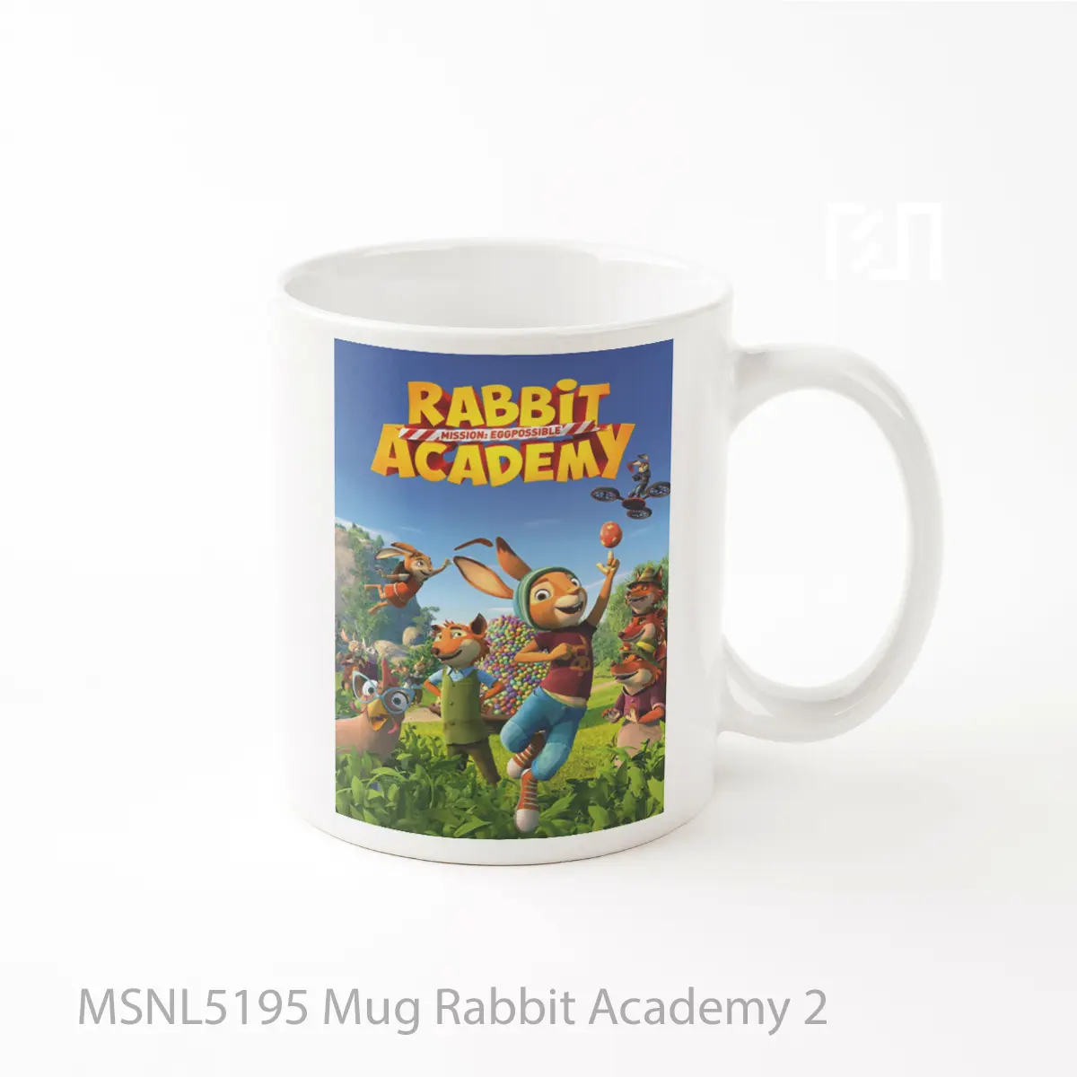 Mug Rabbit Academy 2 Gelas Keramik Tema Film MSNL5195