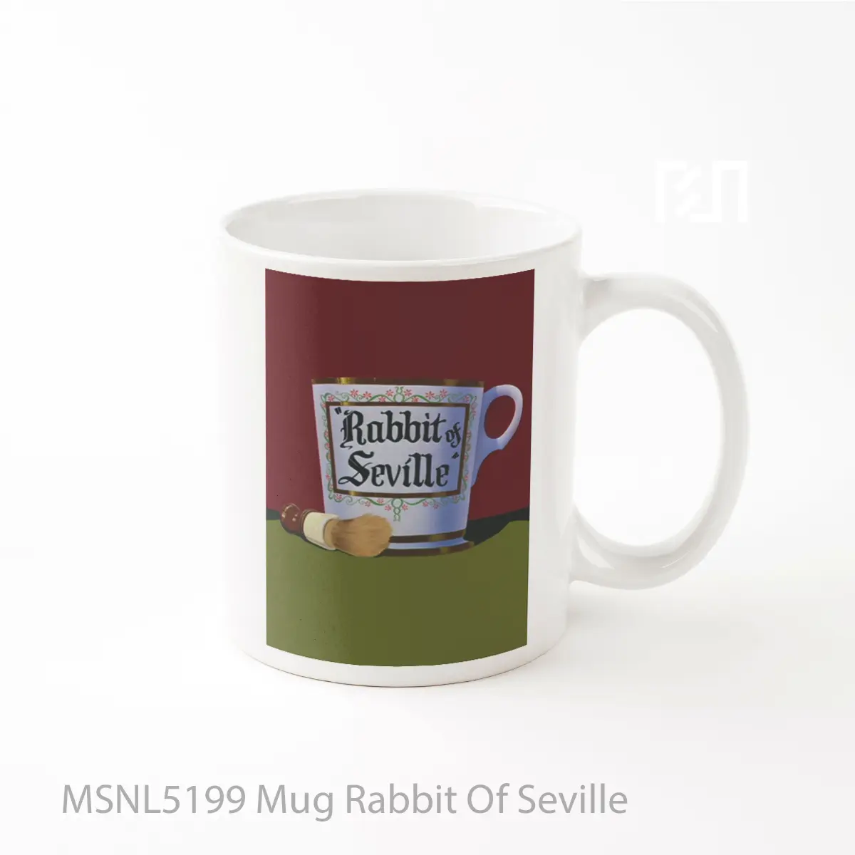 Mug Rabbit Of Seville Gelas Keramik Tema Film MSNL5199
