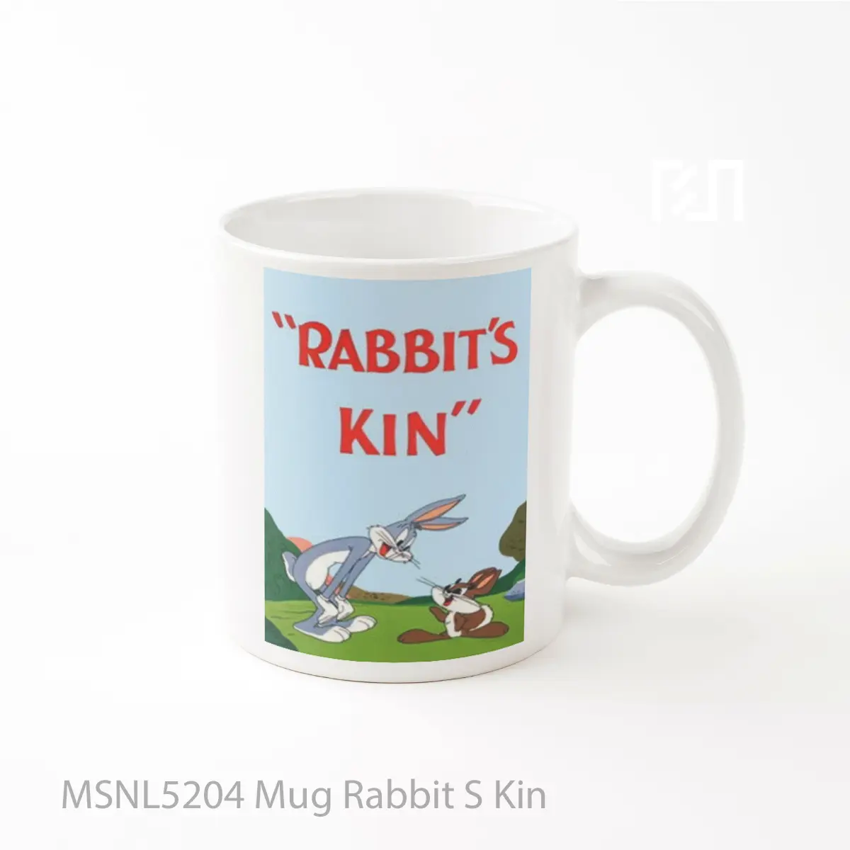 Mug Rabbit S Kin Gelas Keramik Tema Film MSNL5204